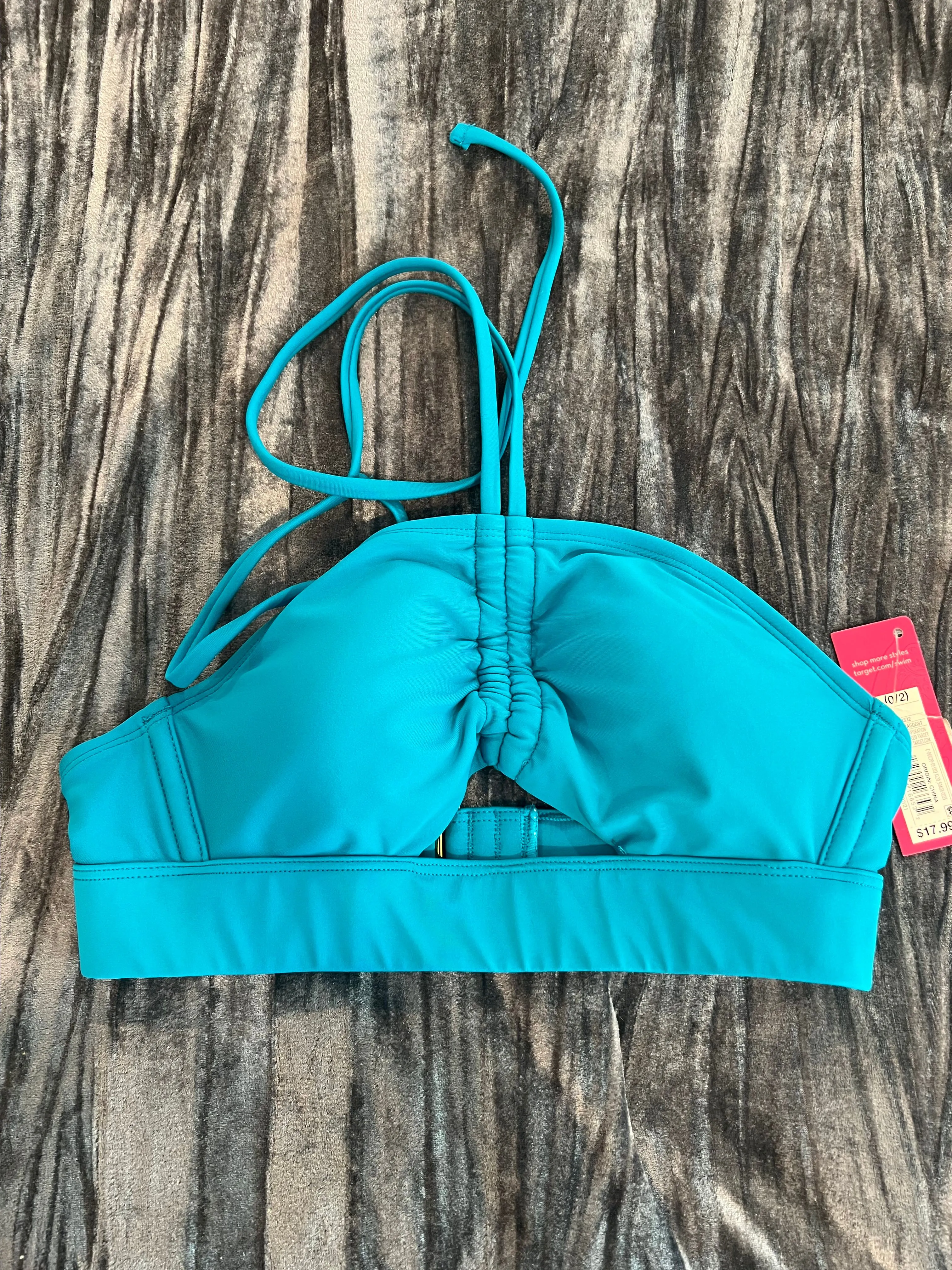 Product image for Blue Women's Swim Top size S by Xhilaration