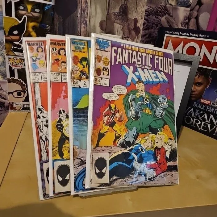 Product image for Fantastic Four Vs. X-Men #1 - 4 Complete Run