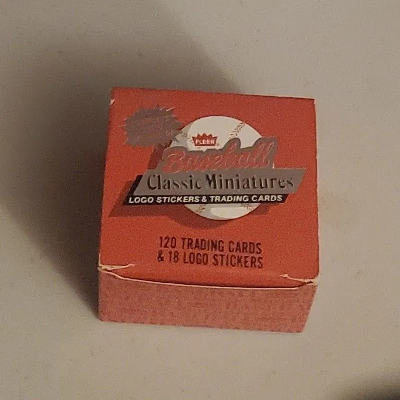 Product image for 1986 Fleer Miniatures Set