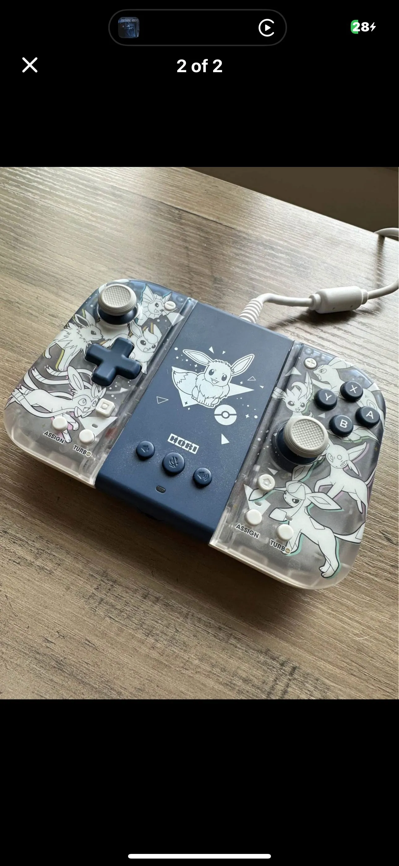 Product image for Hori solo pad pro Evee Eveelution
