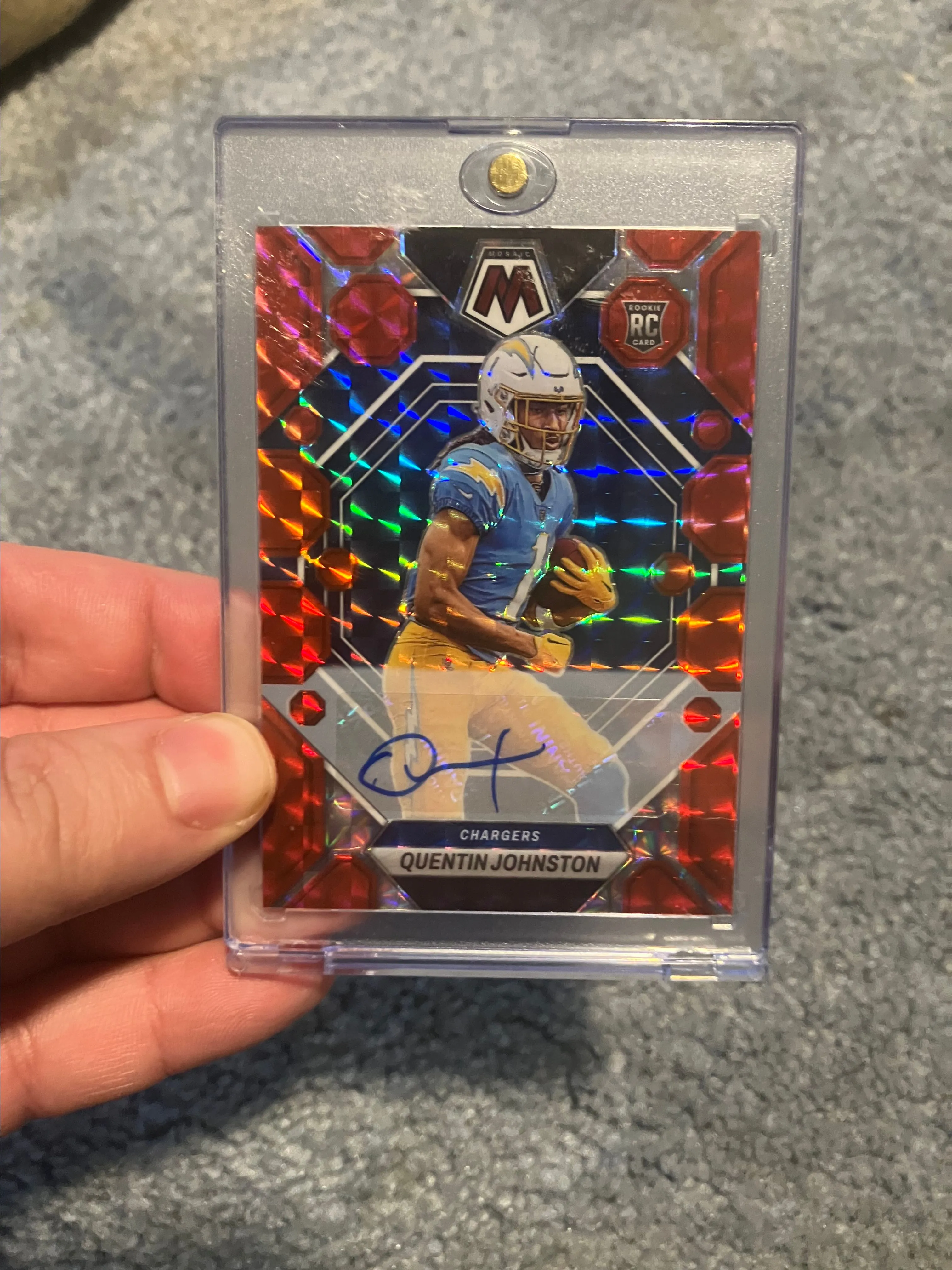 Product image for Q johnston rookie auto /199