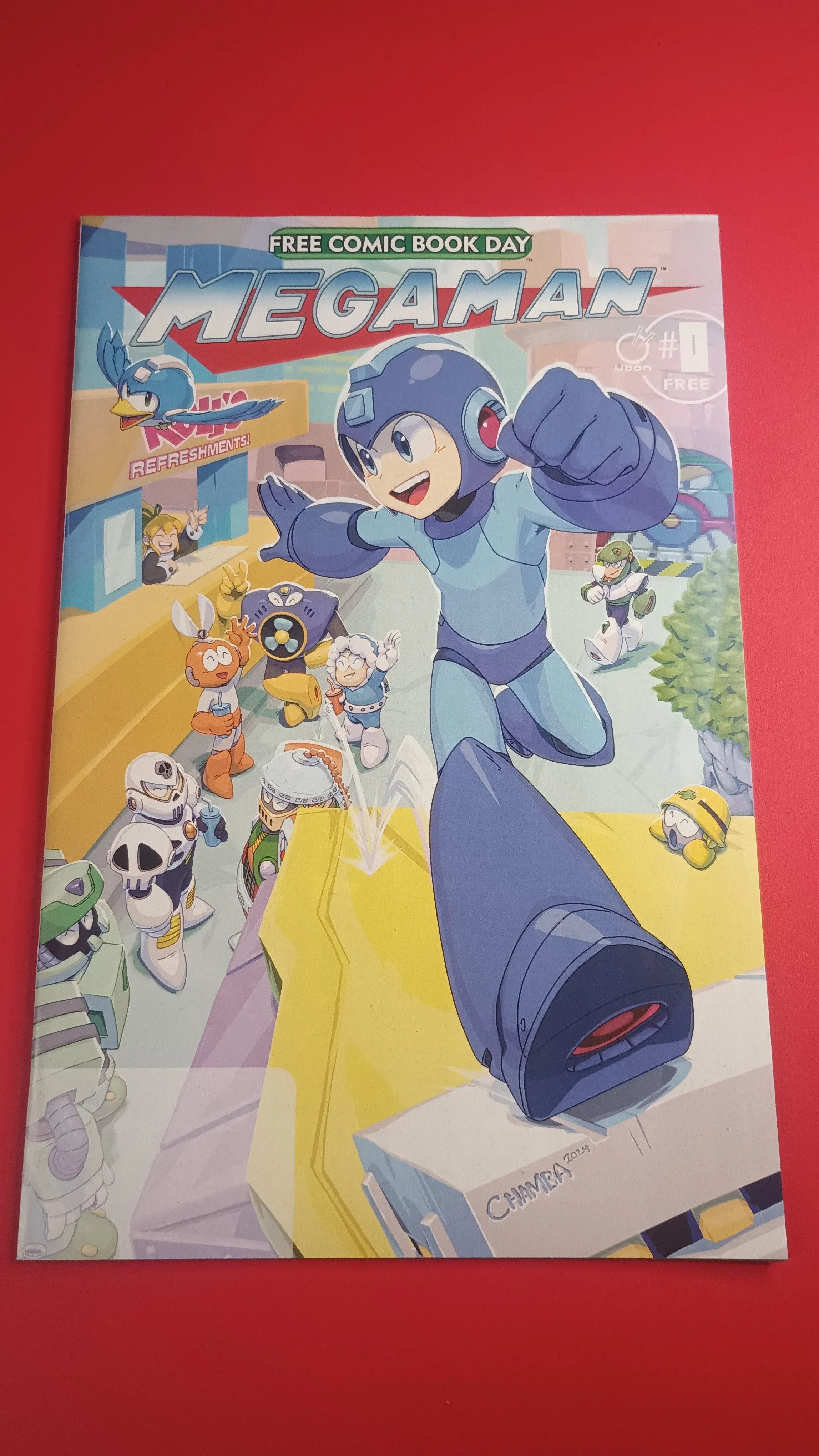 Product image for Megaman #0 FCBD 2025