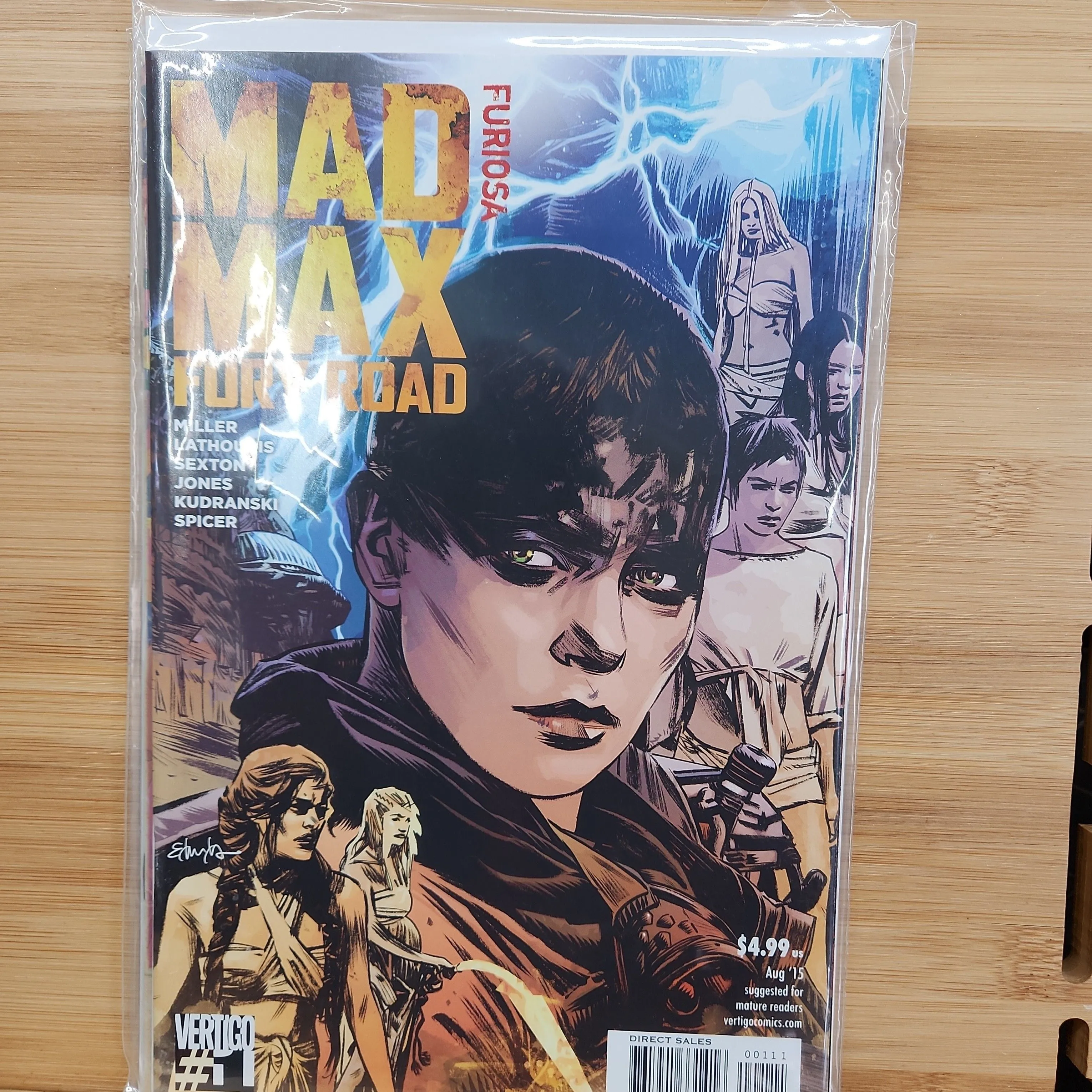 Product image for Mad Max Fury Road Furiosa #1 (2015) 1st Appearance 2nd Print Variant Cover - NM!