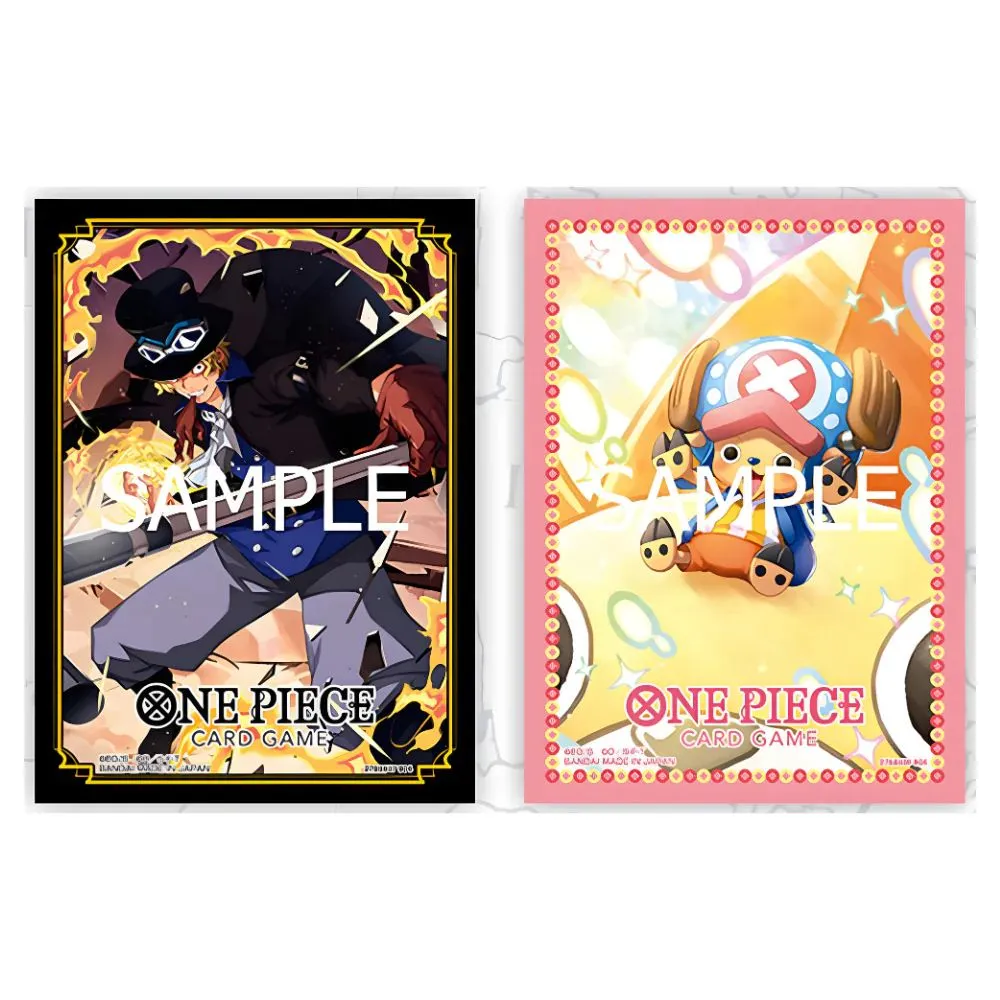 Product image for One Piece Card Sleeves (Tony Tony Chopper & Sabo)