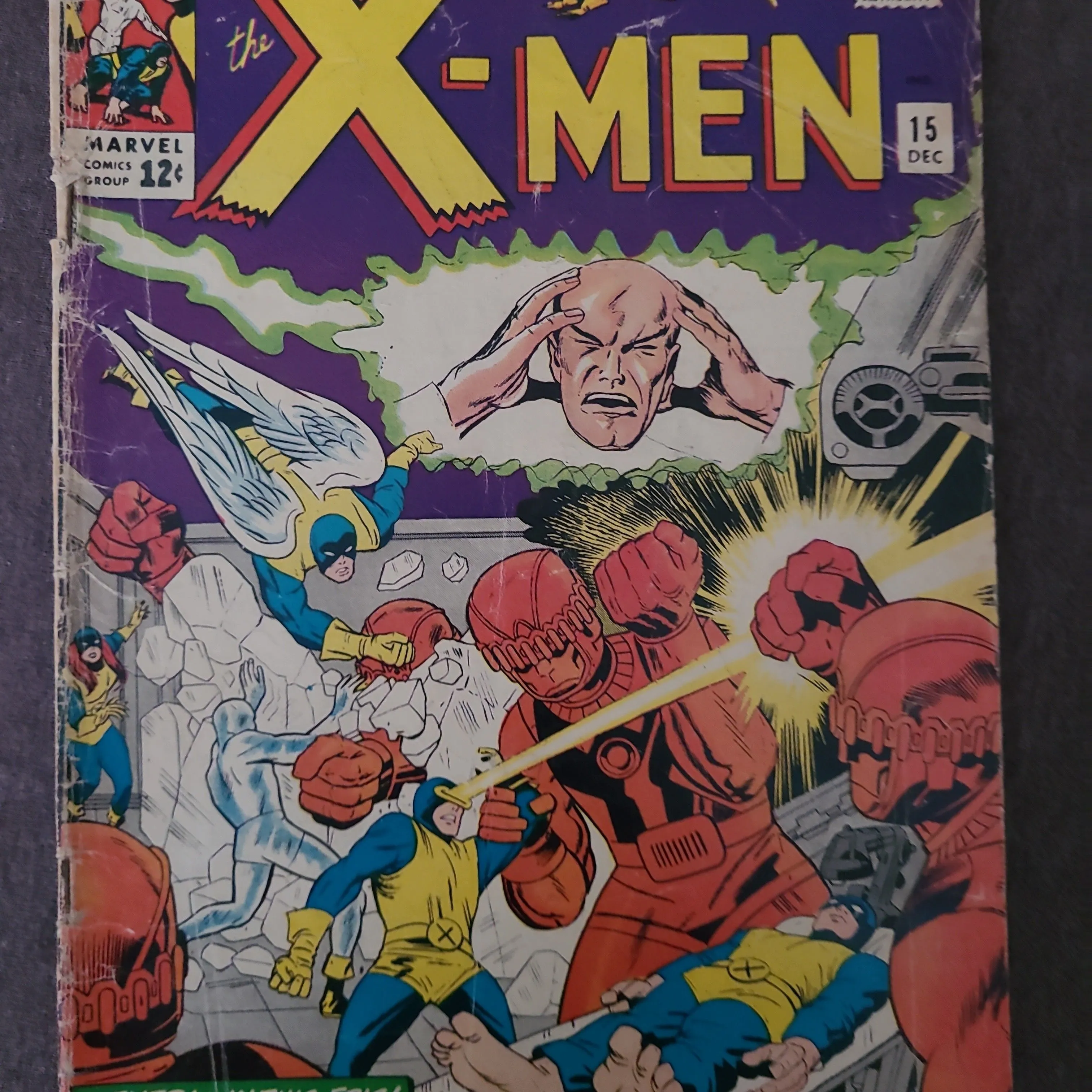 Product image for X MEN #15 1st MASTER MOLD
