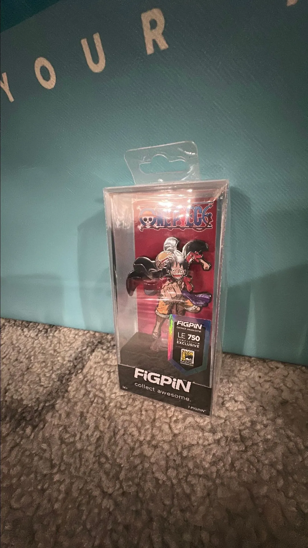 Product image for SDCC 2025 Exclusive Luffy LE 750 Figpin