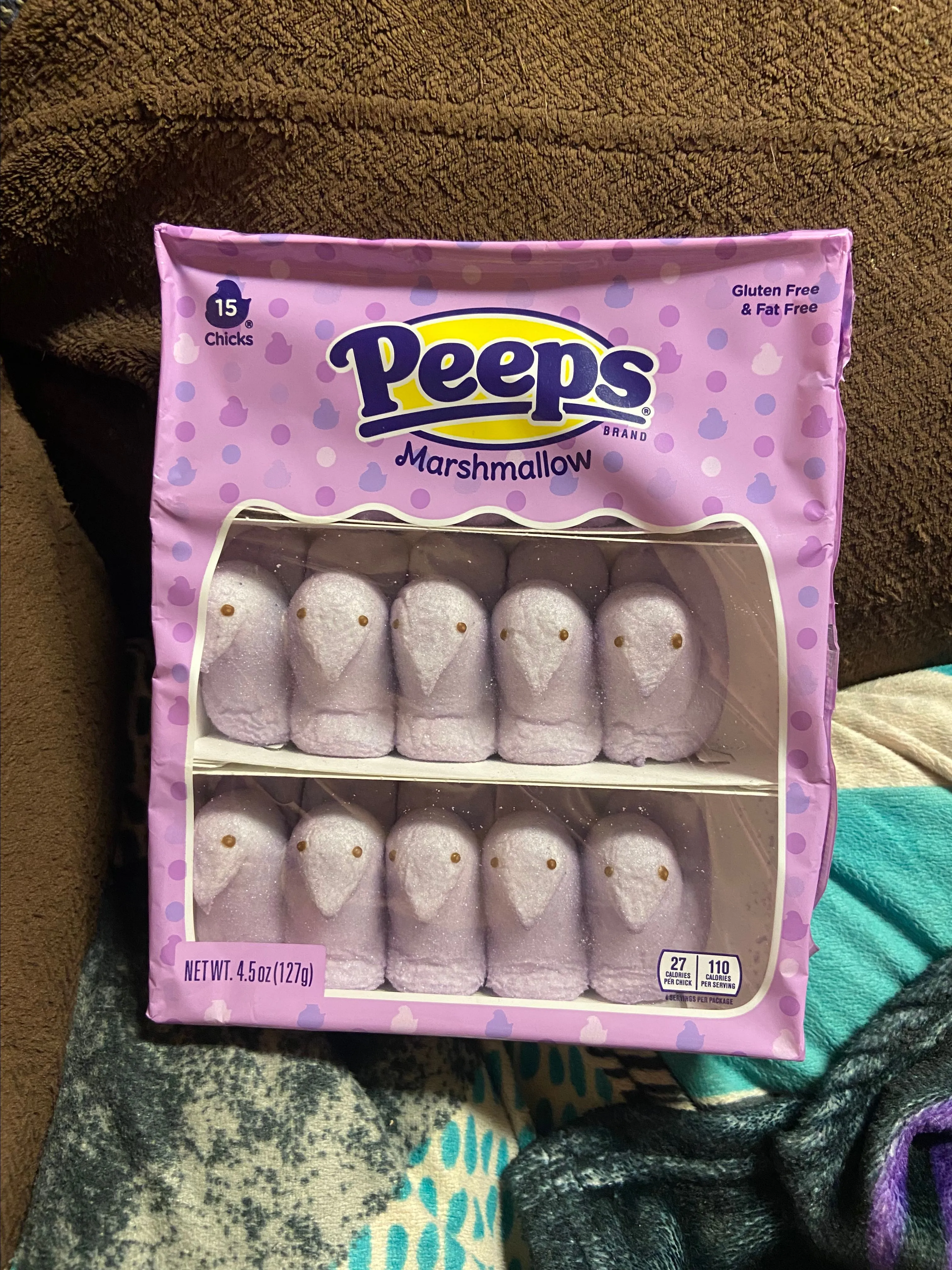 Product image for XSNACKS- Peeps purple 15pk