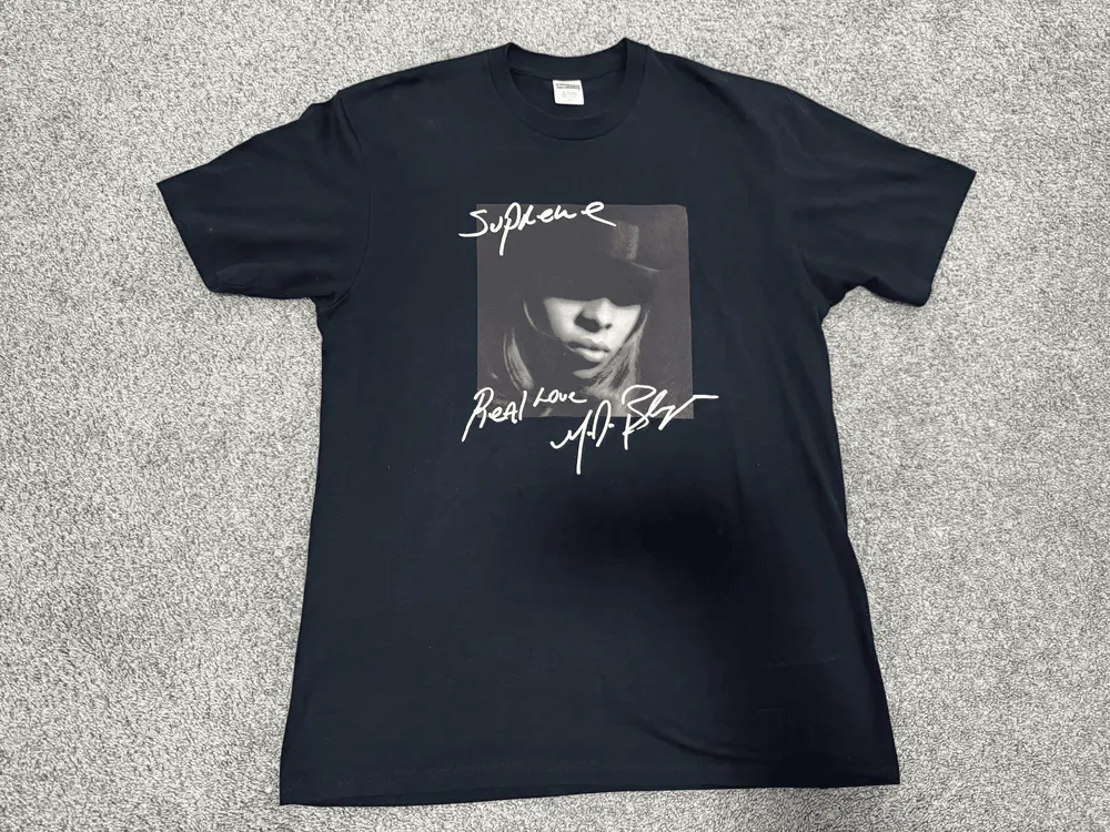 Product image for Supreme Mary J. Blige Tee | Size L |  22 x 31