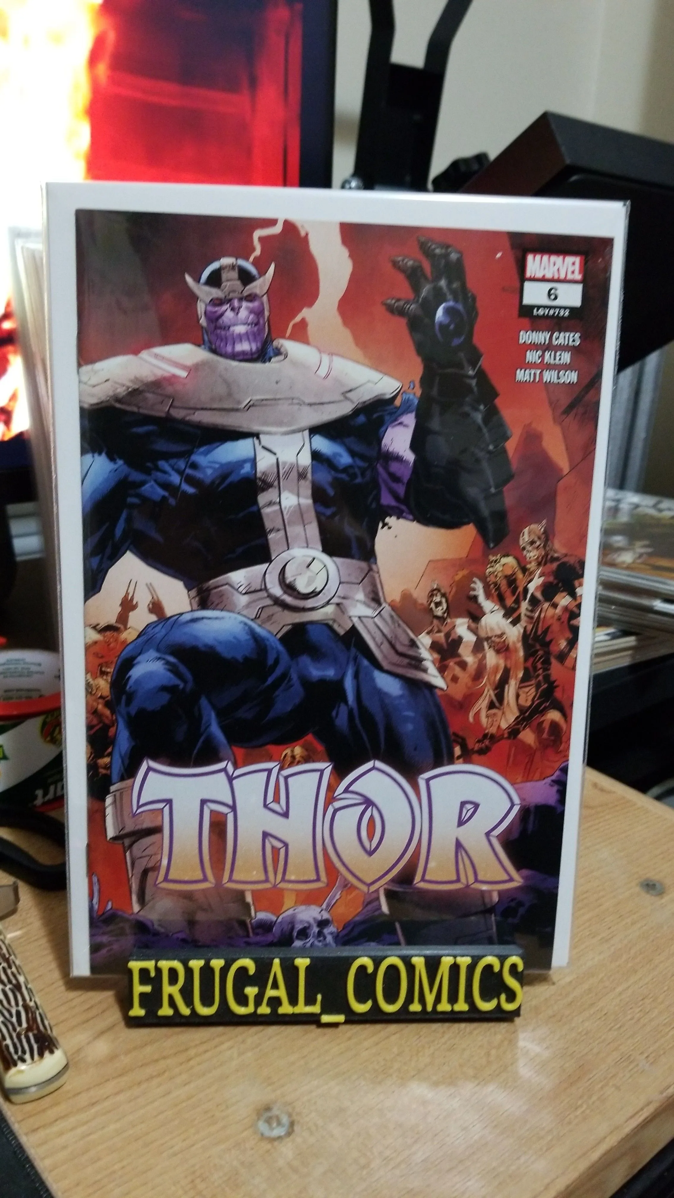 Product image for Thor #6 2nd print wraparound spoiler variant