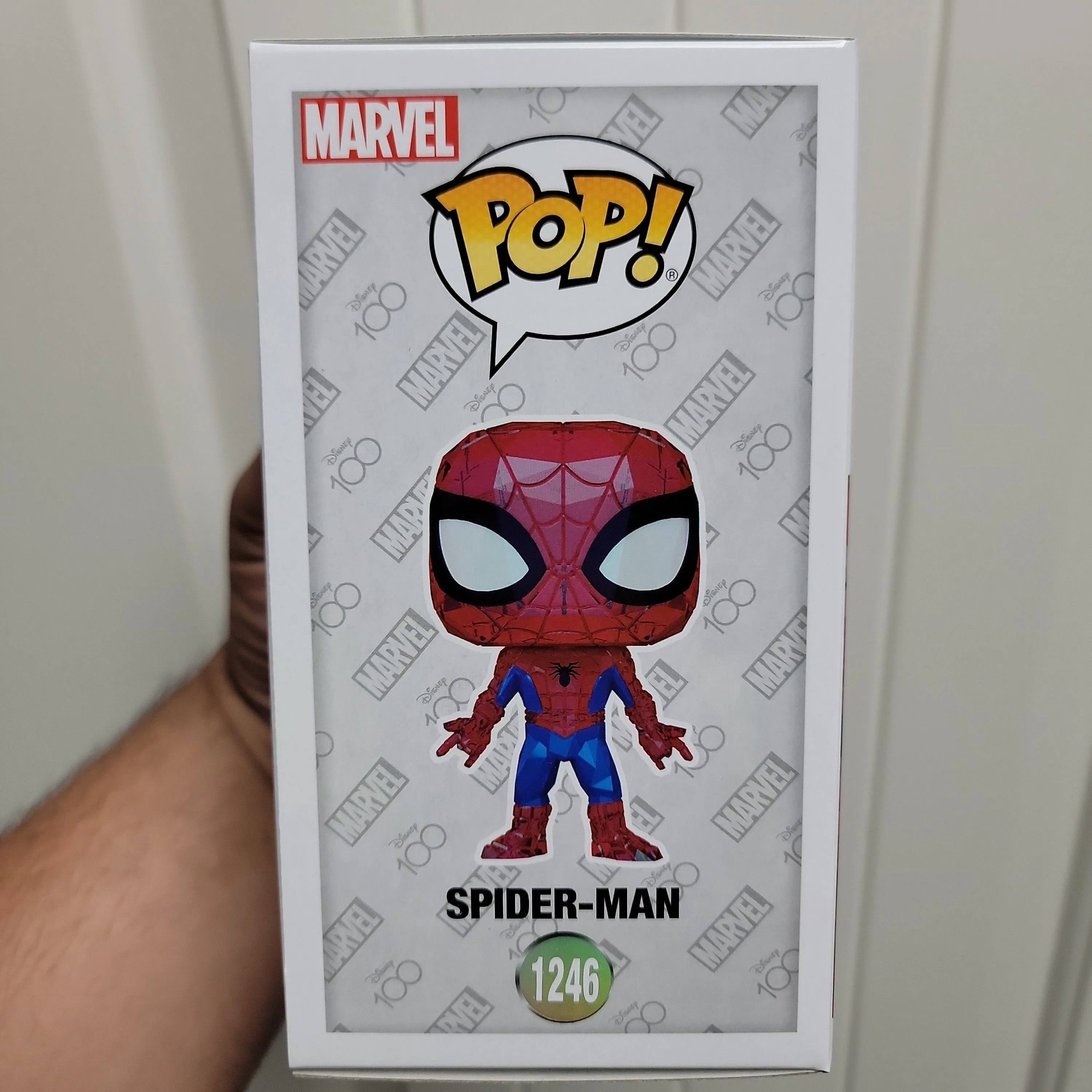 Product image for Spider-man (Facet) #1246  Funko shop Exclusive
