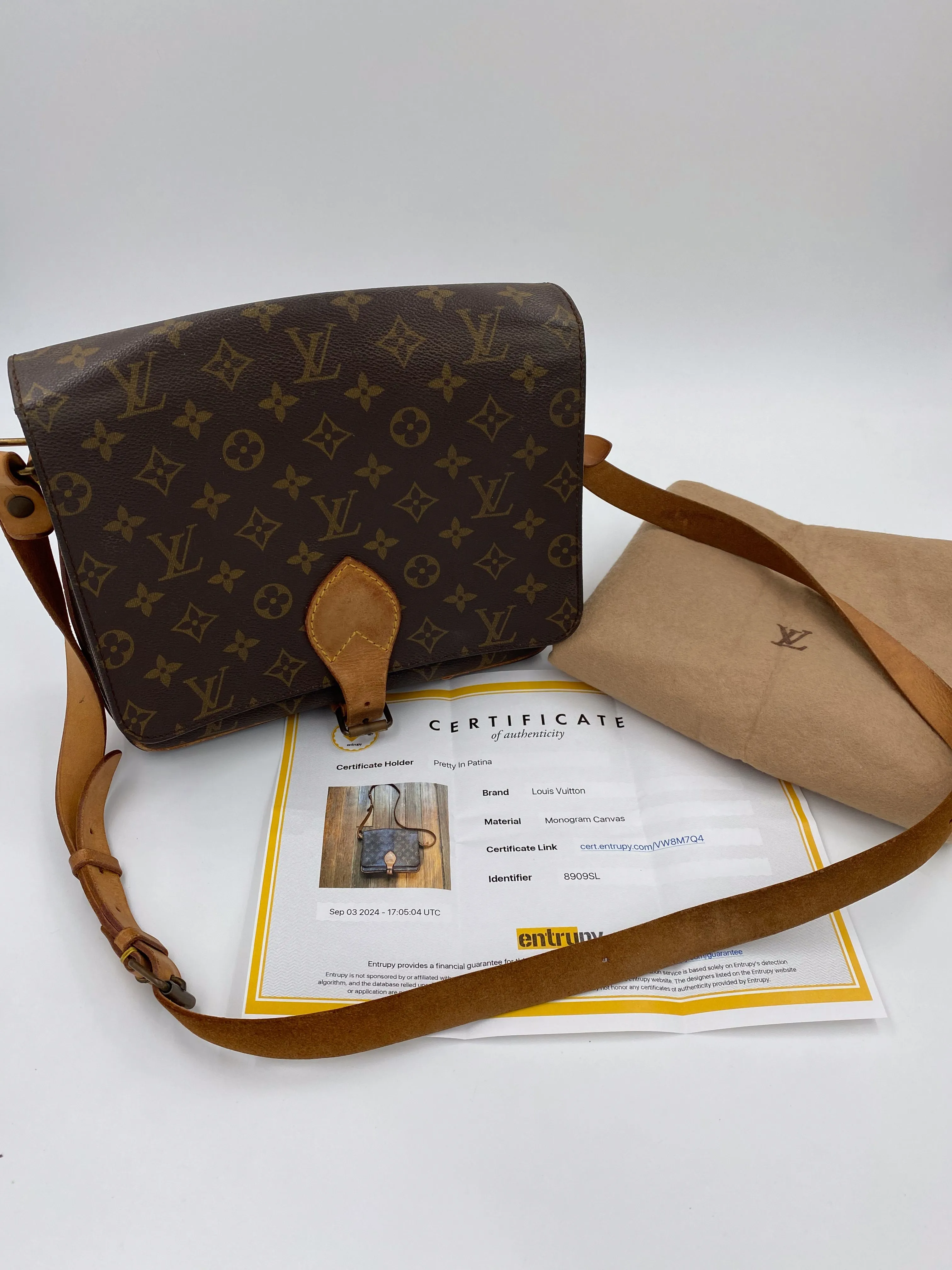 Product image for LV Cartouchiere Monogram Crossbody 