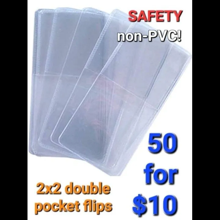 Product image for ●● COIN FLIPS 2x2 (50 pack - double pouch - no papers)