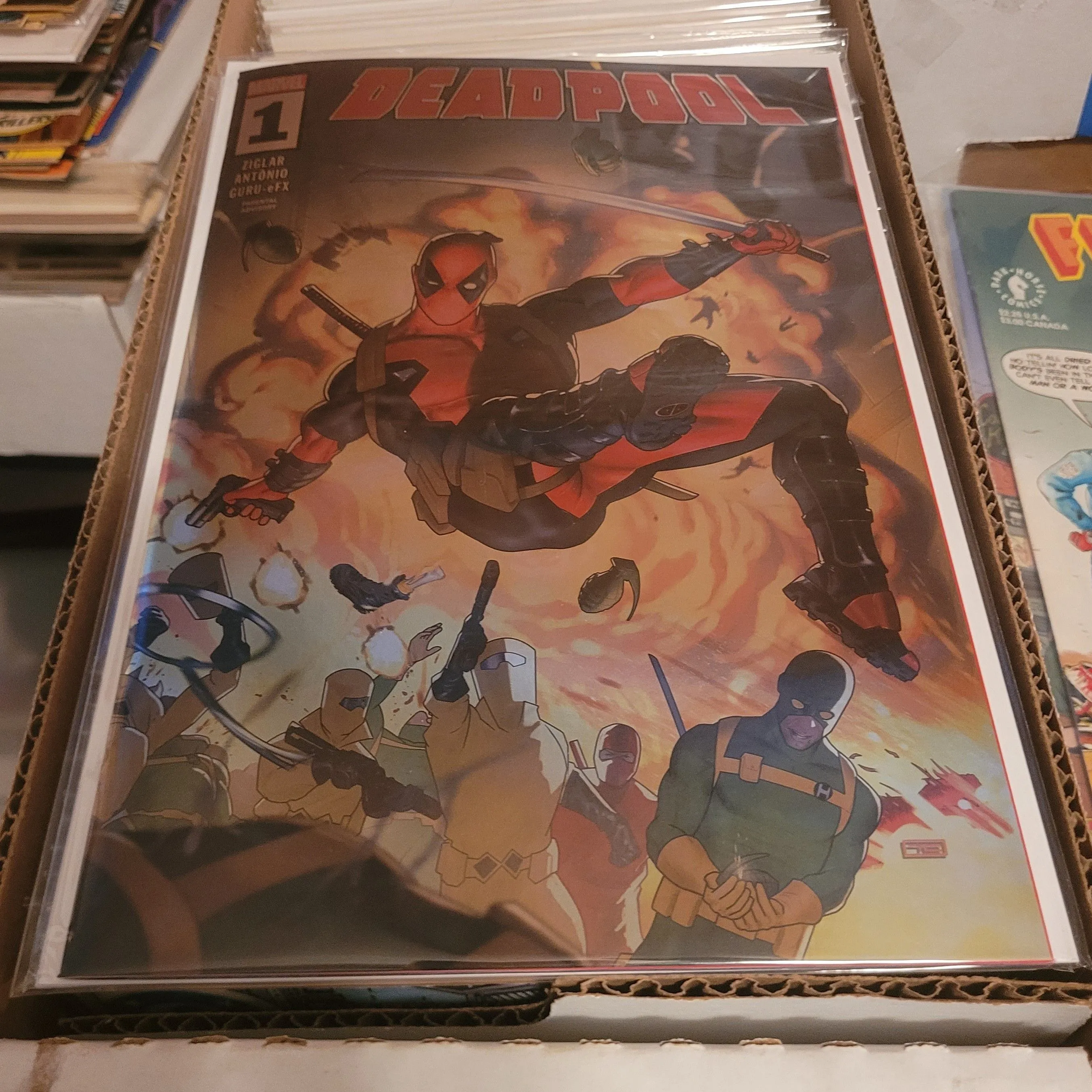 Product image for DEADPOOL -FOIL WHATNOT PACK VARIANT. 