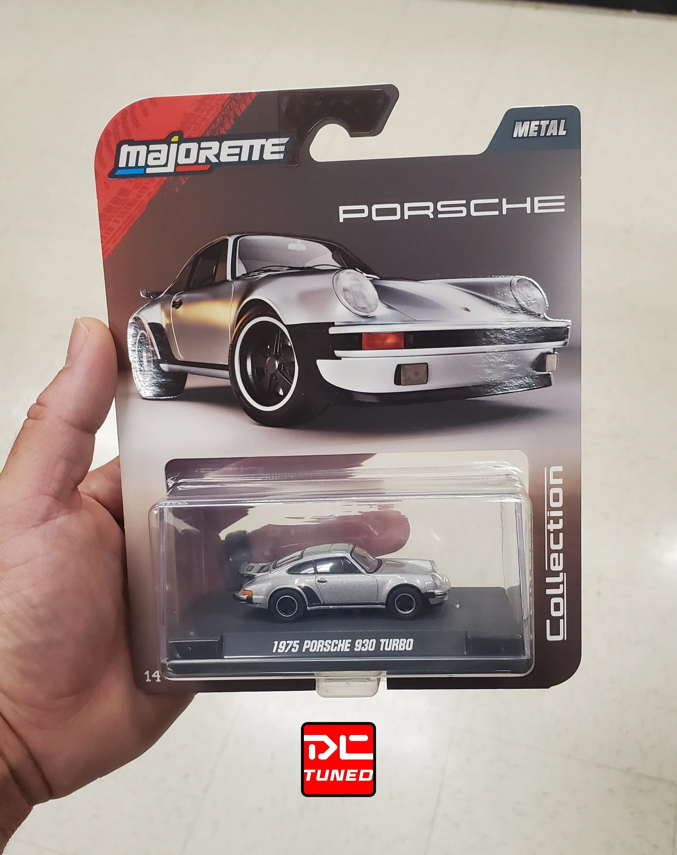 Product image for 1975 Porsche 930 Turbo Majorette Premium with Show Case 