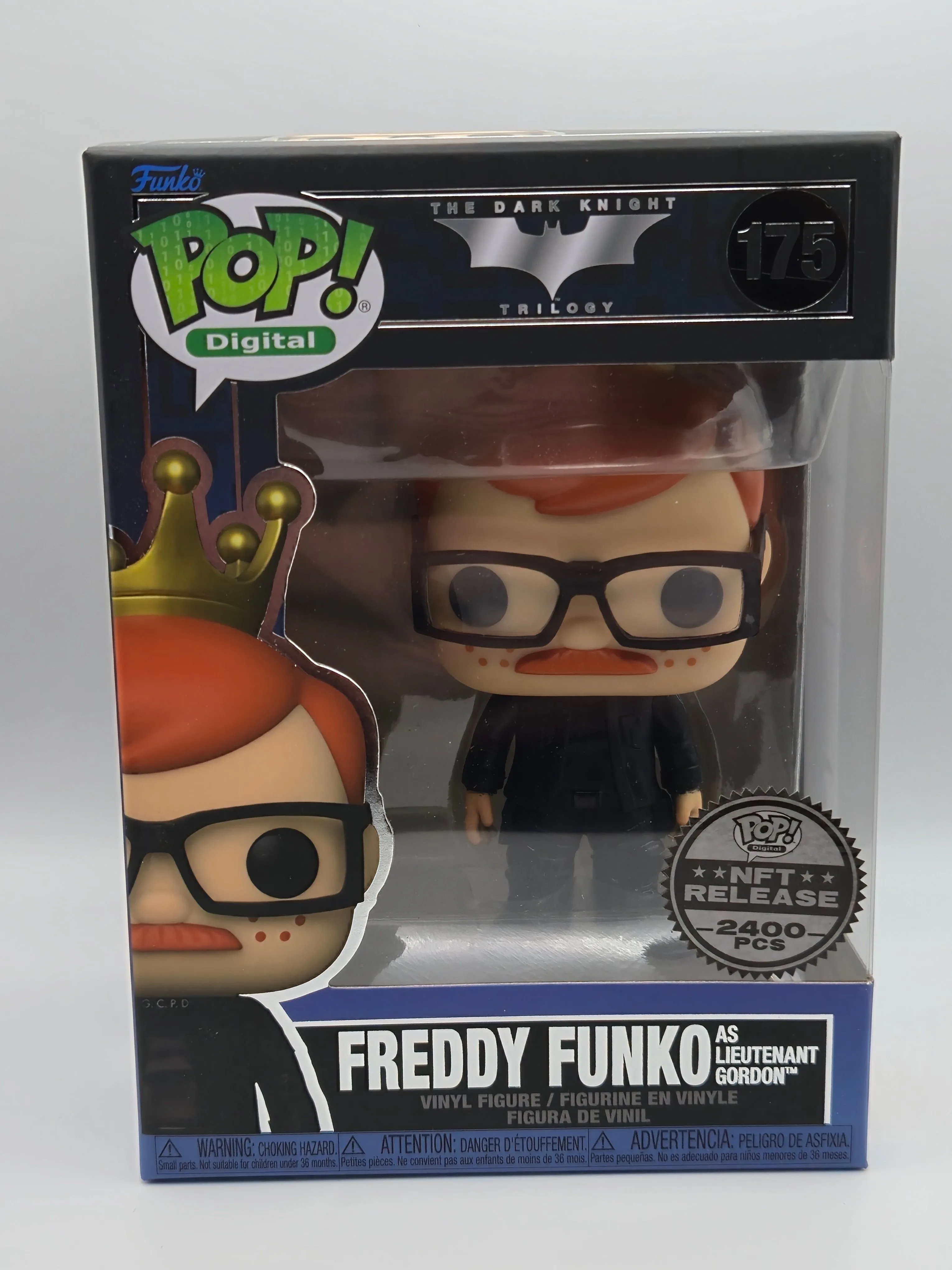 Product image for Freddy Funko as Lieutenant Gordon #175 Dark Knight Trilogy 2400LE 