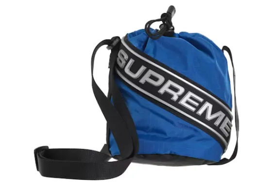 Product image for Bag - Supreme Small Cinch Pouch (FW23) Blue