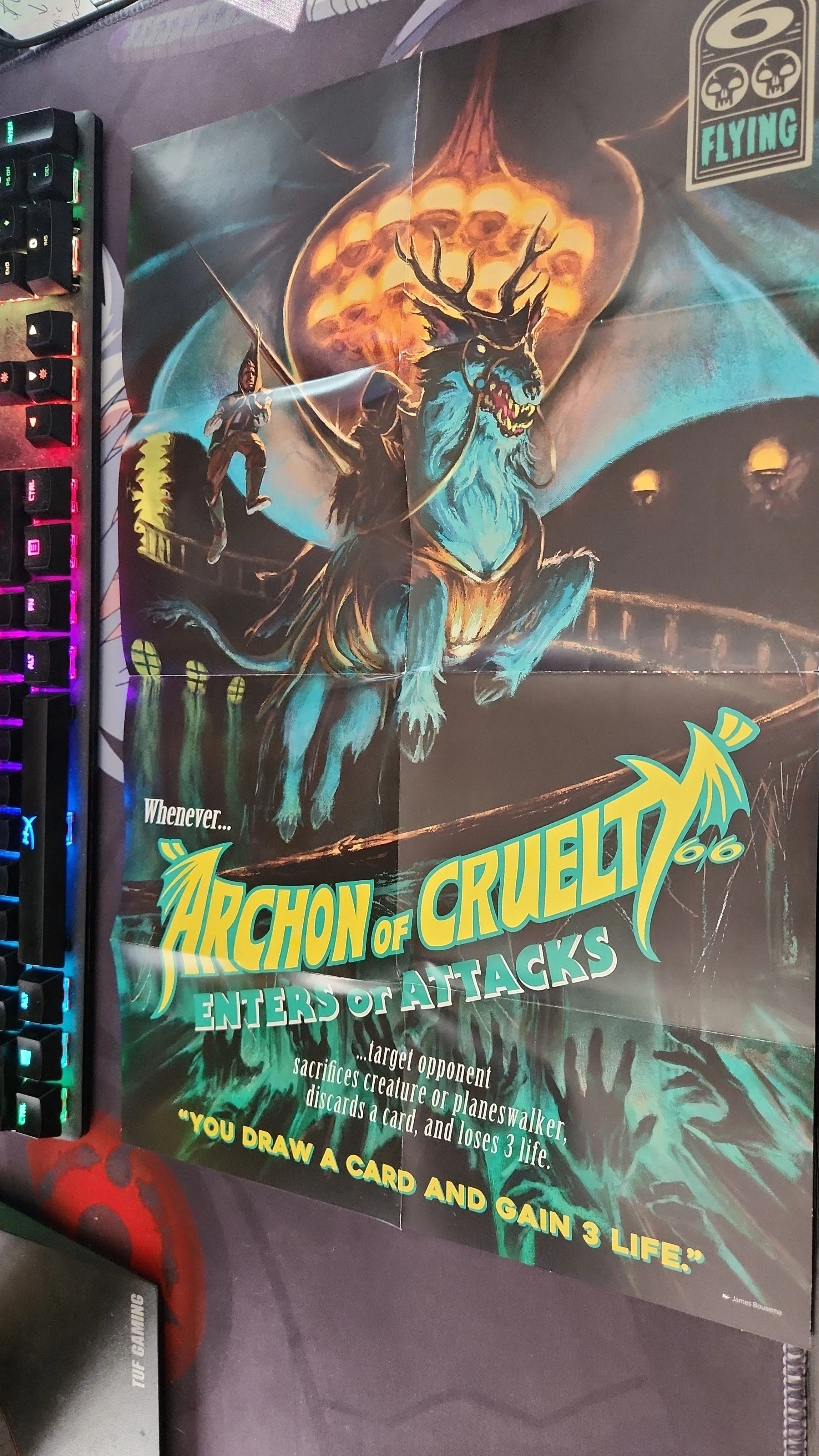mtg duskmourn poster cards Amazon.com: Magic: The Gathering Duskmourn: House of Horror Collector  Booster : Toys & Games main image 1