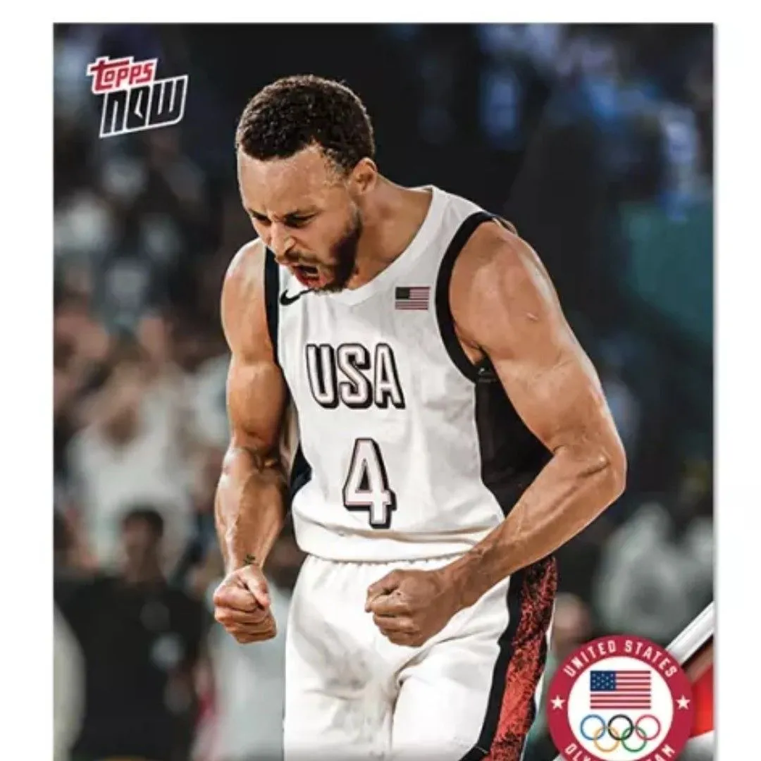 Product image for topps Now Steph Curry