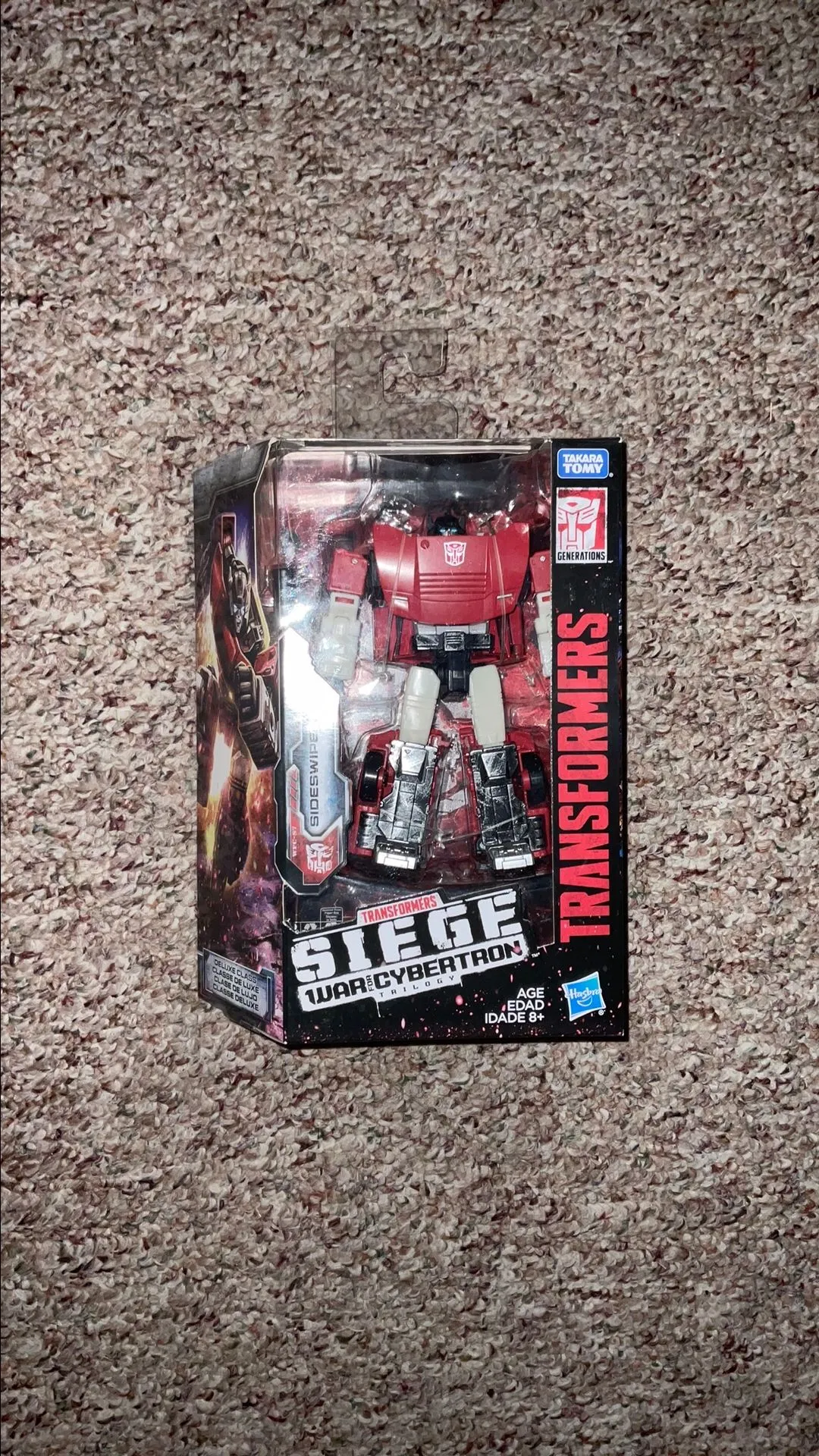 Product image for Hasbro "Transformers: War For Cybertron Trilogy - Siege" Sideswipe Action Figure