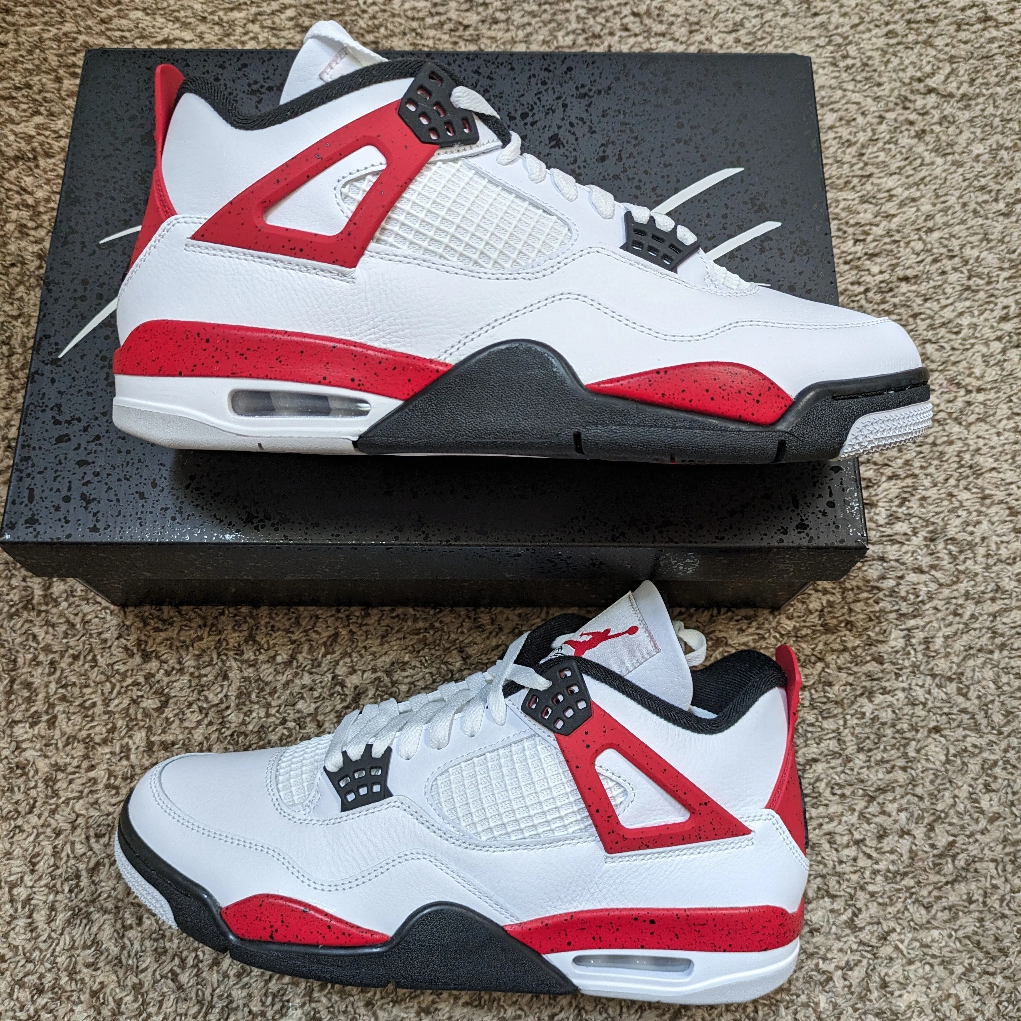 Product image for Air Jordan 4 red cement size 10.5M