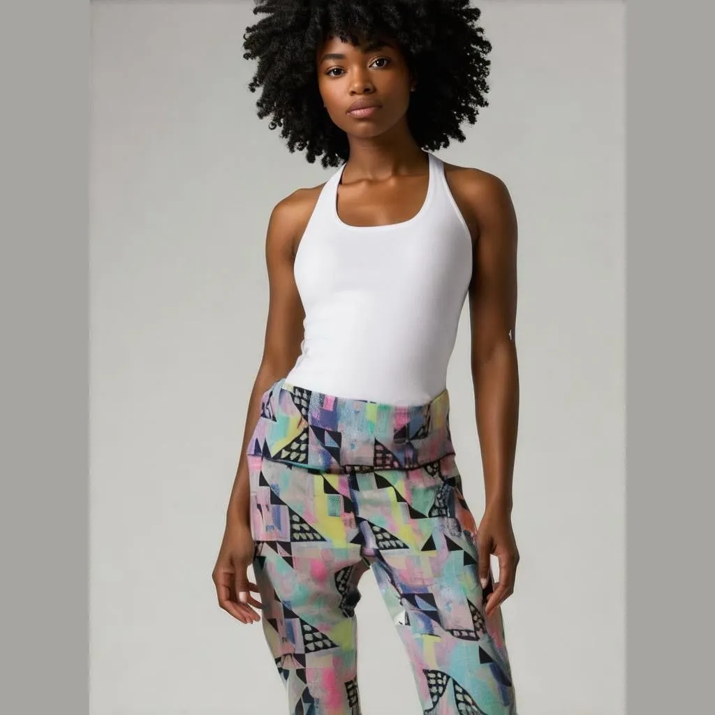 Product image for Women's Victoria's Secret Crop Leggings Size M Multi-color