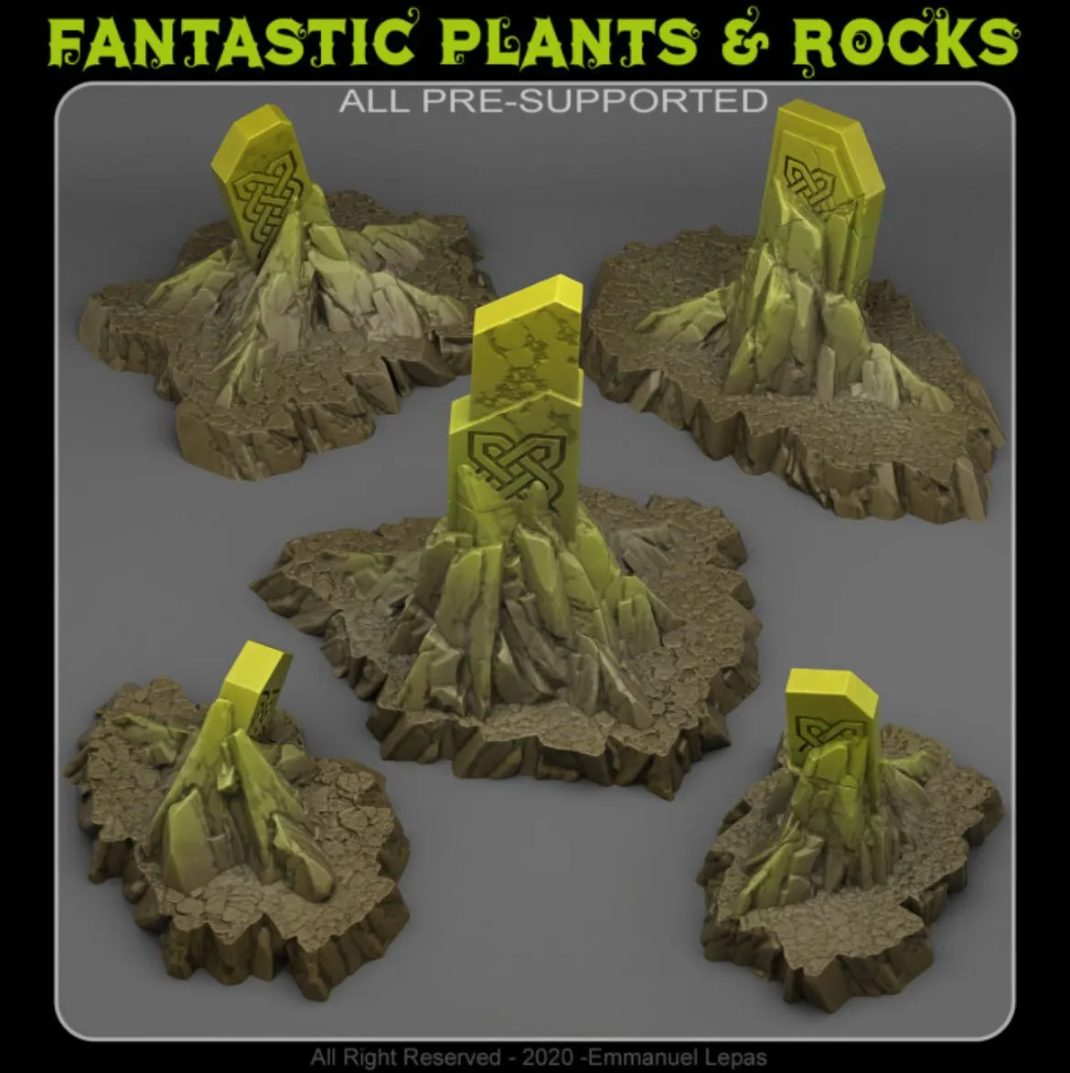 Product image for Dwarven Tombstones