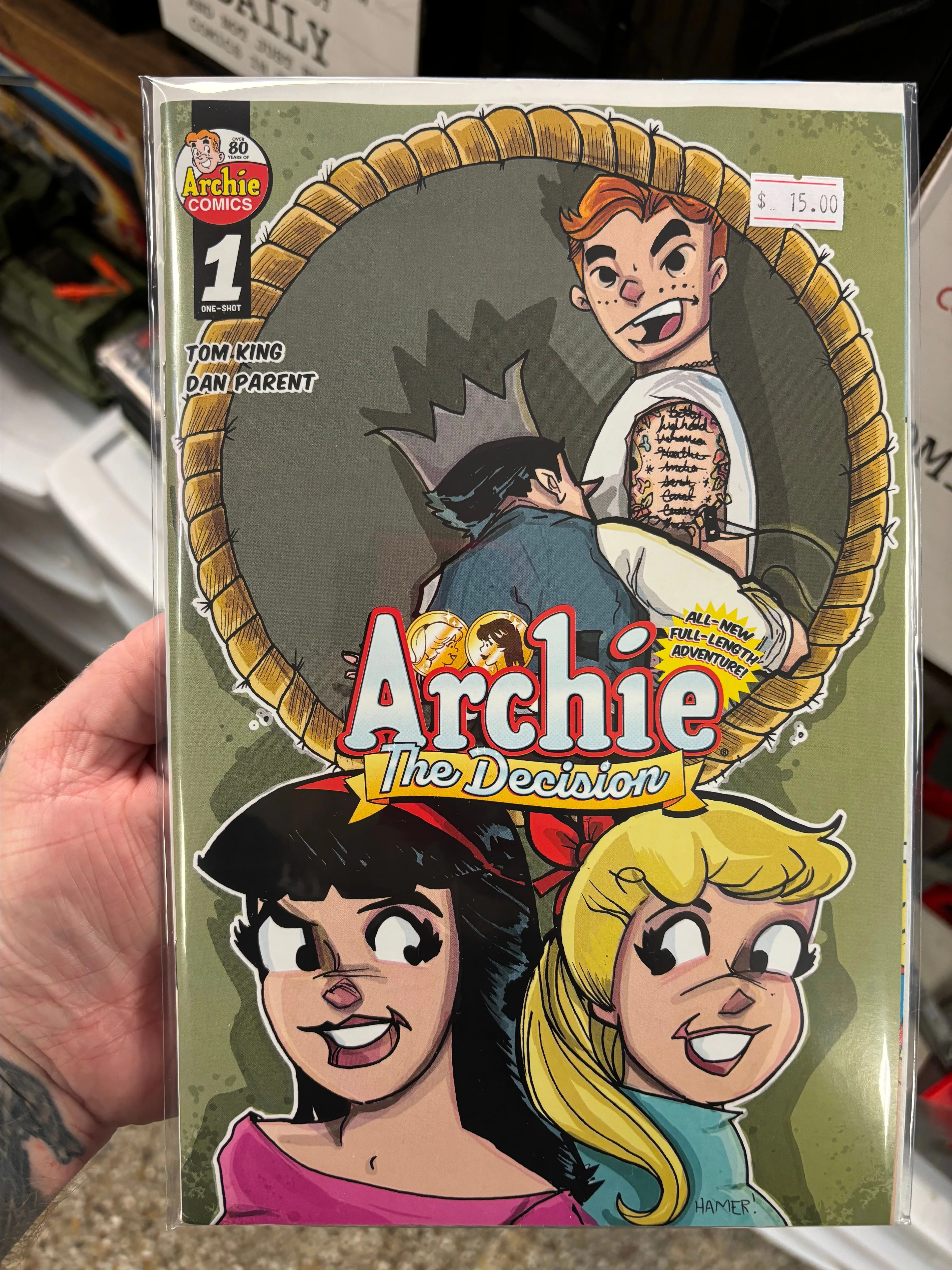 Product image for Archie " The Decision" Signed Variant by Artist Chris Hamer