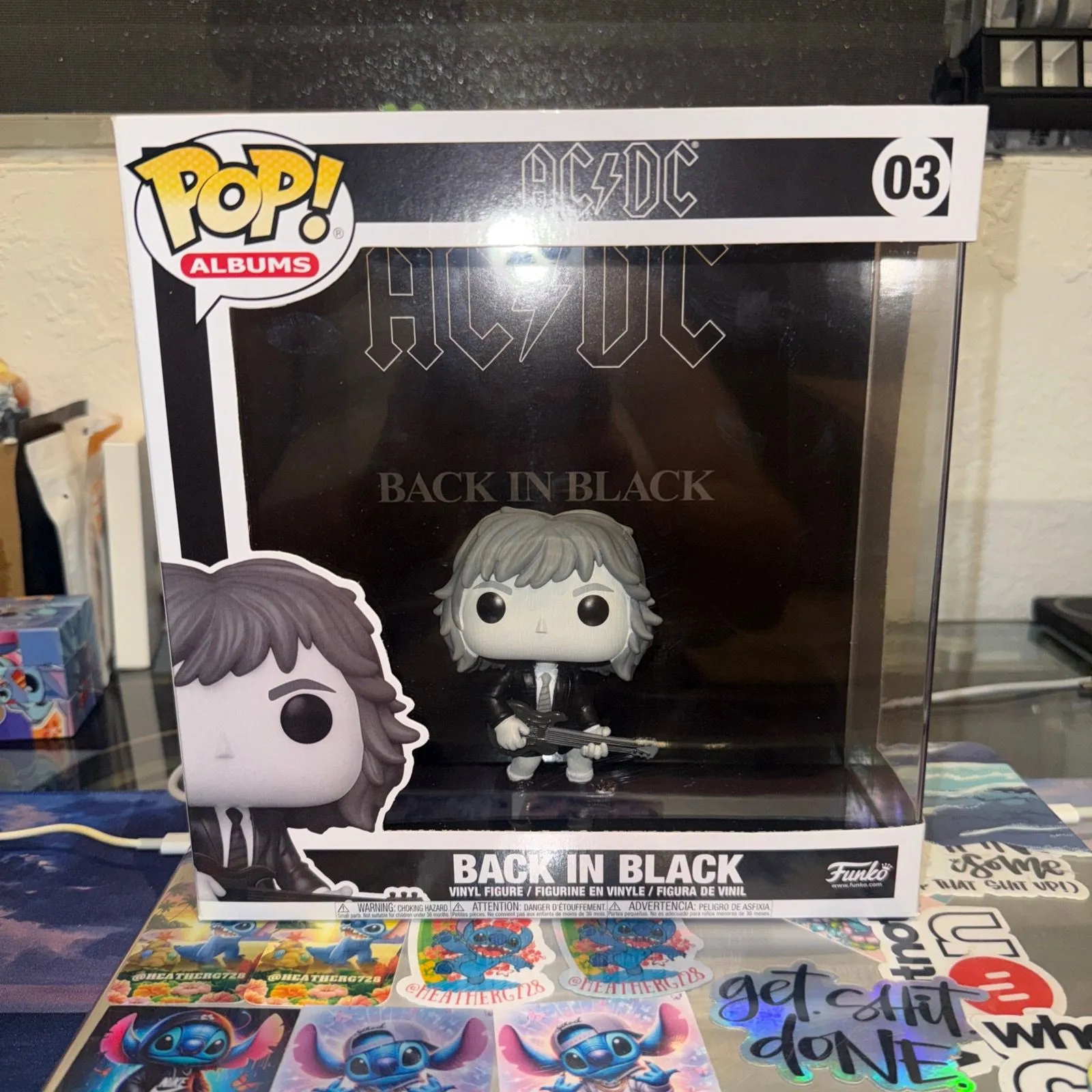 Product image for Funko Pop! Album Cover with Case: Back in Black - Walmart (Exclusive) #03
