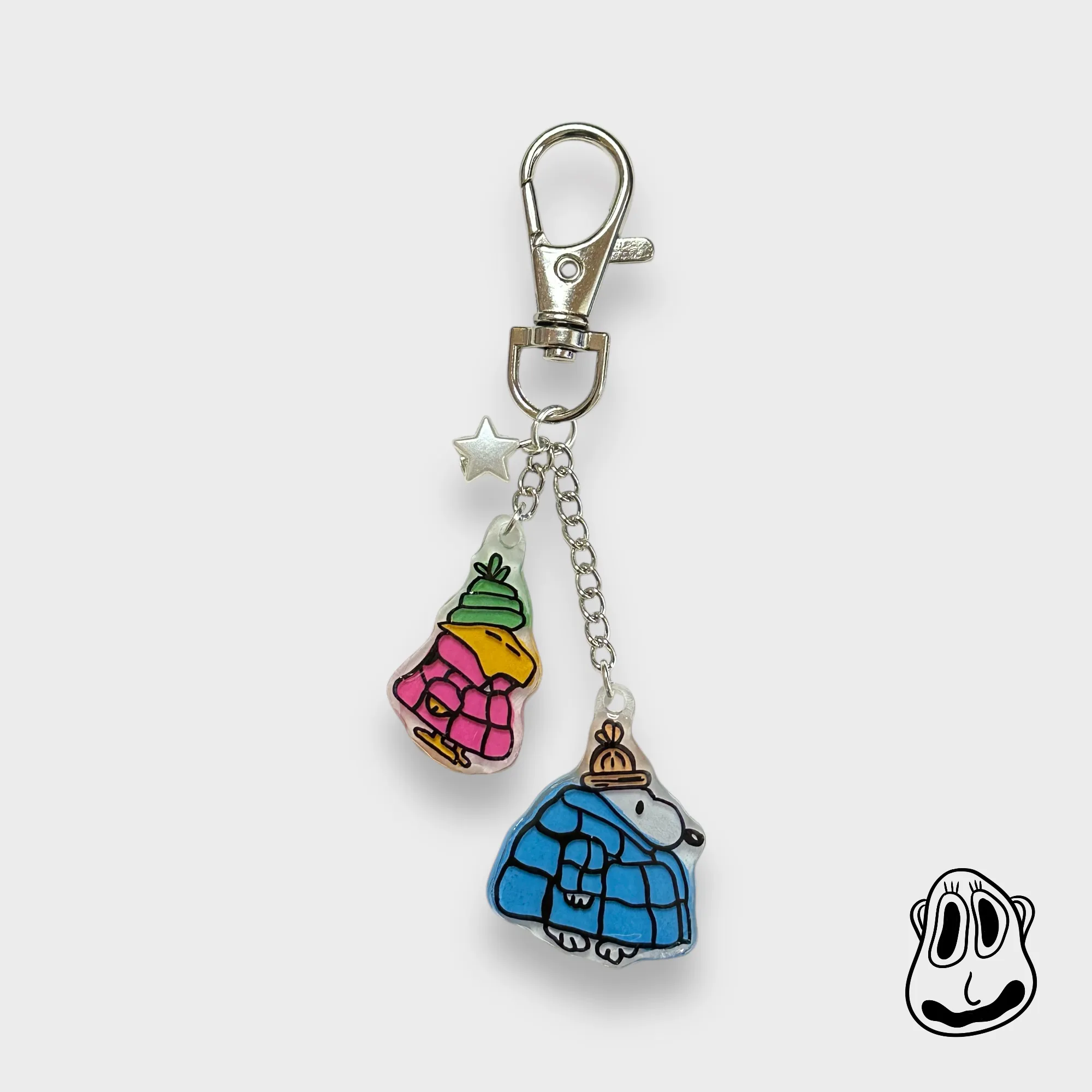 Product image for Dog and Bird Keychain
