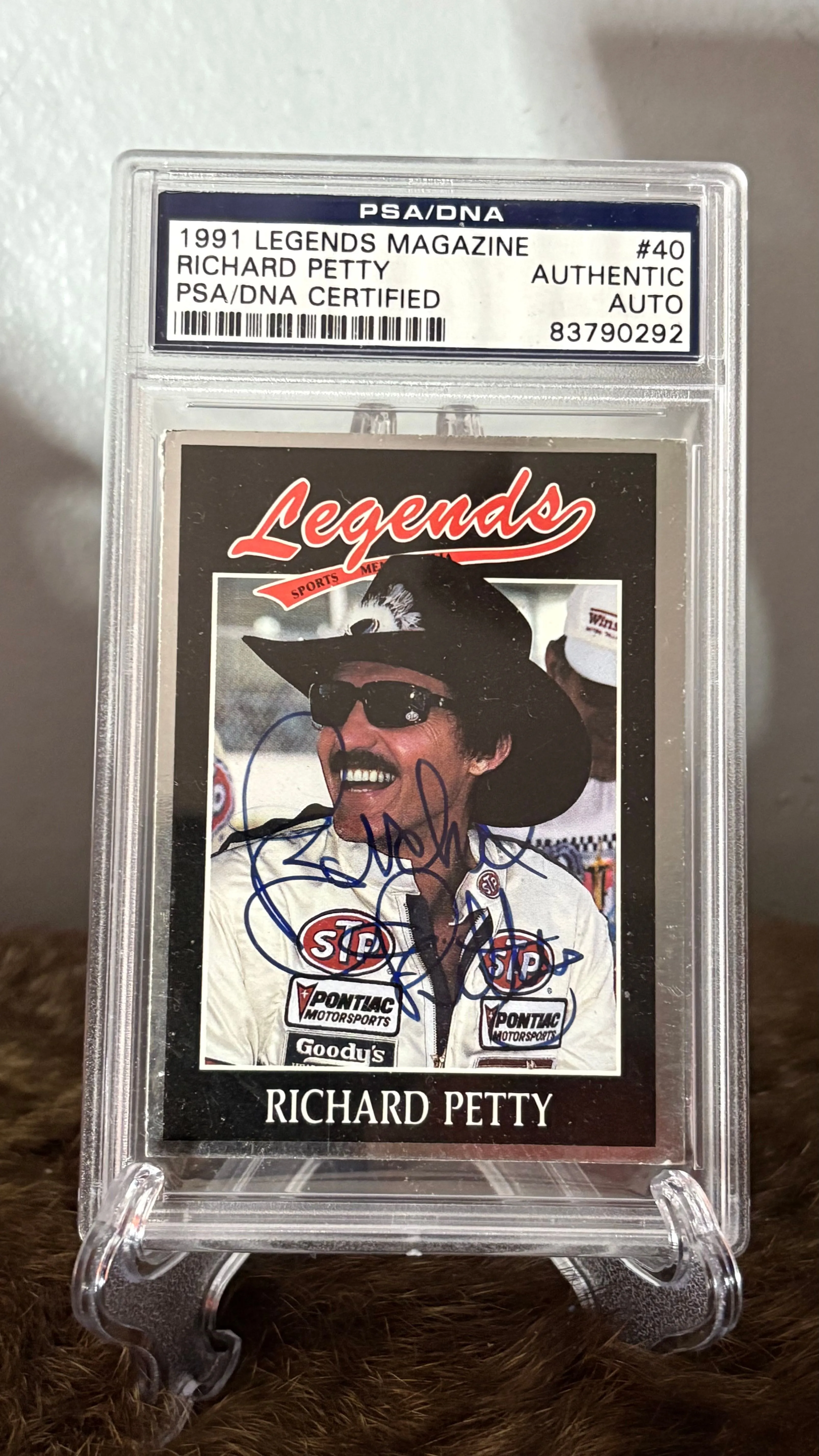 Product image for Richard Petty Authentic Autograph PSA/DNA certified