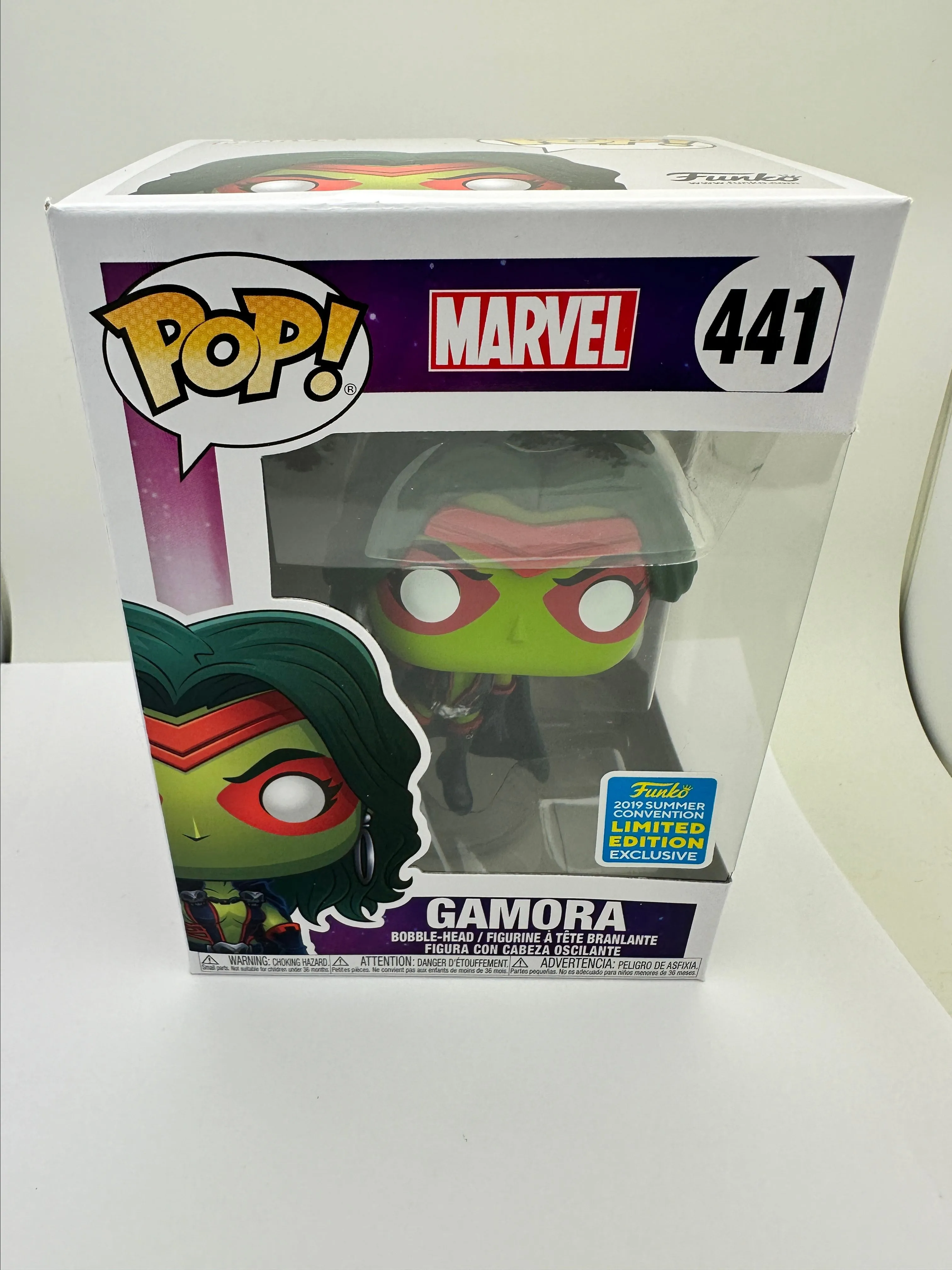 Product image for Gamora #441 Funko Pop! Vinyl SDCC 2019 Limited Edition Guardians of the Galaxy