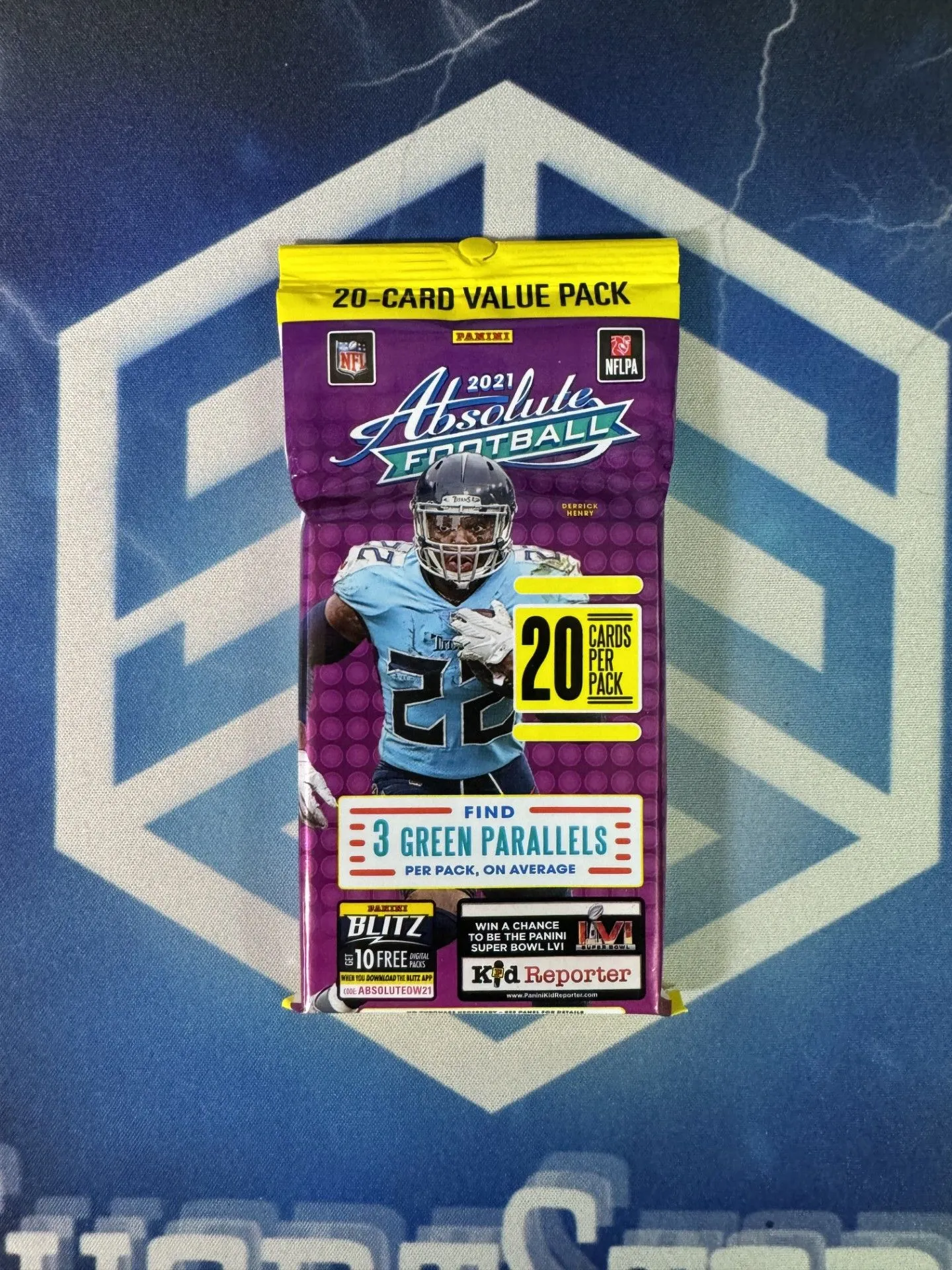 Product image for 2021 Absolute Football Hanger Pack