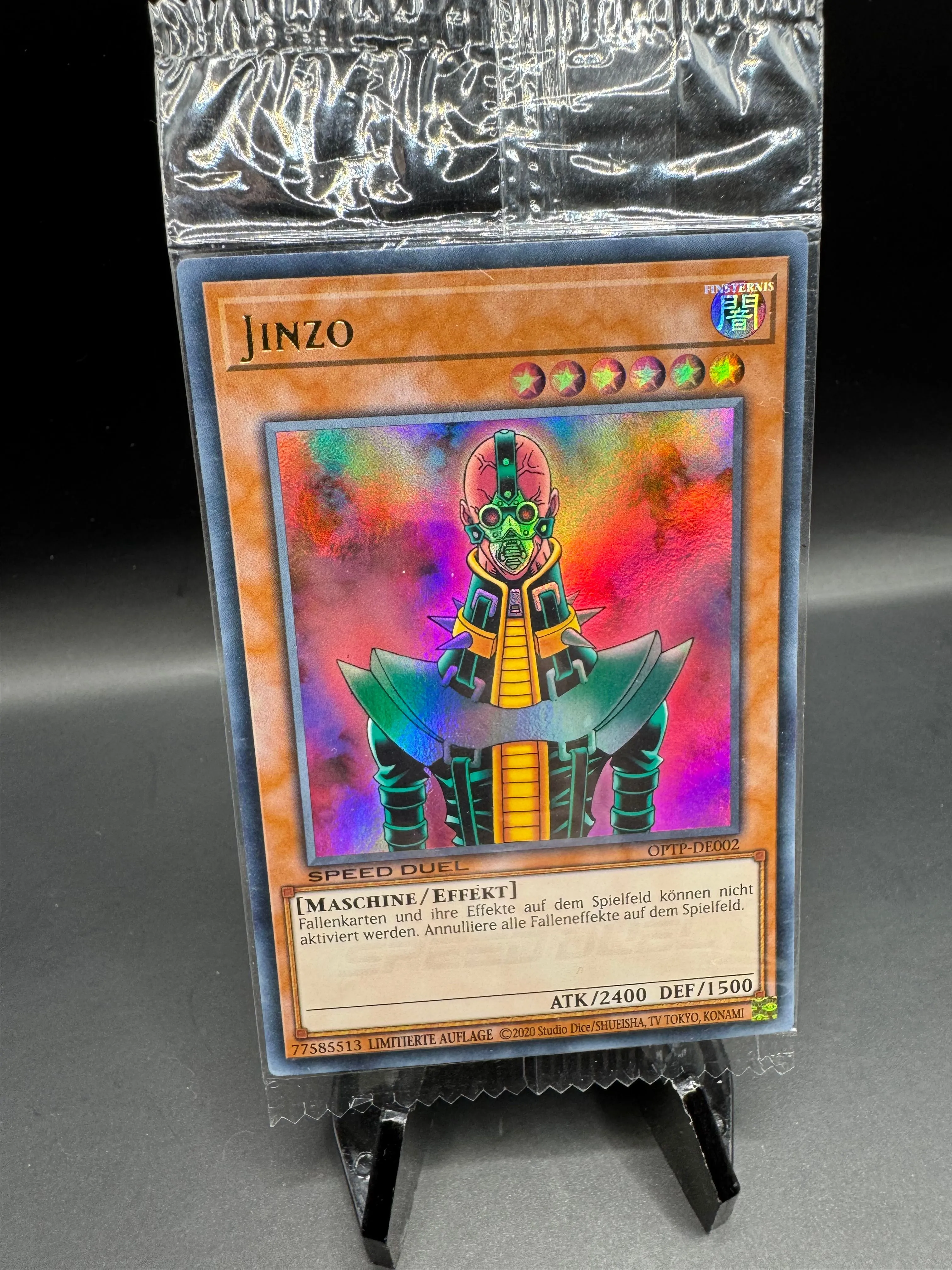 Product image for Jinzo Trophy Card Speed Duel Sealed OPTP-DE002