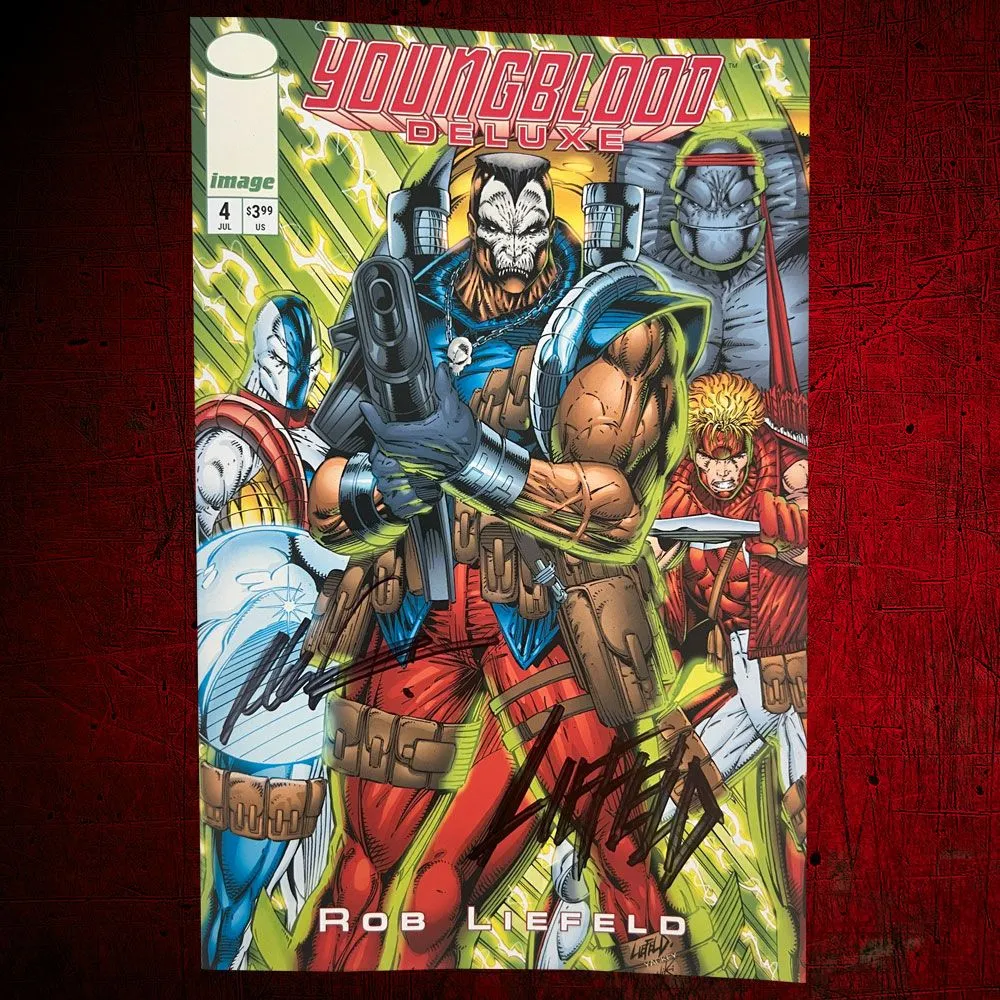 Product image for Youngblood Deluxe #4 (SIGNED) + CHISEL
