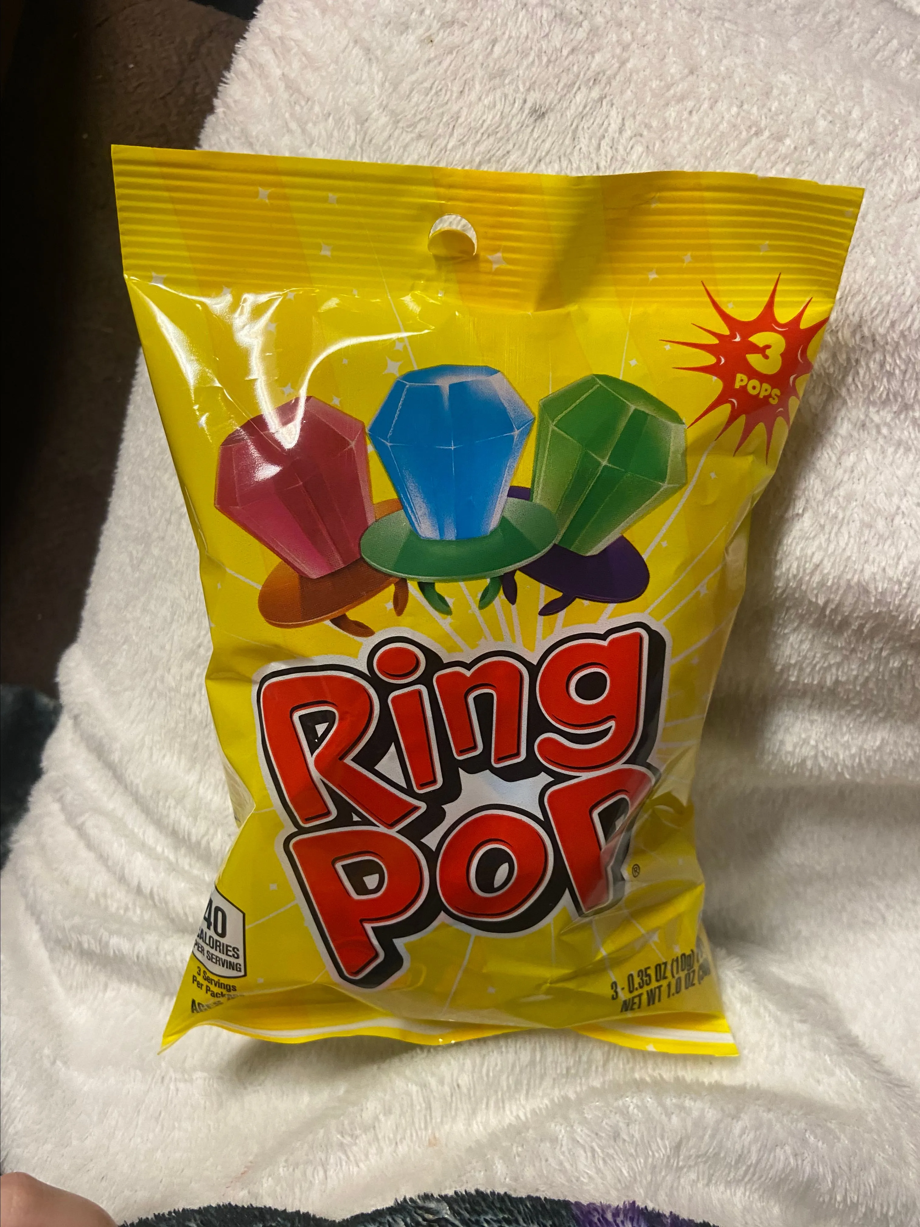 Product image for XSNACKS- Ring pops 3Pk