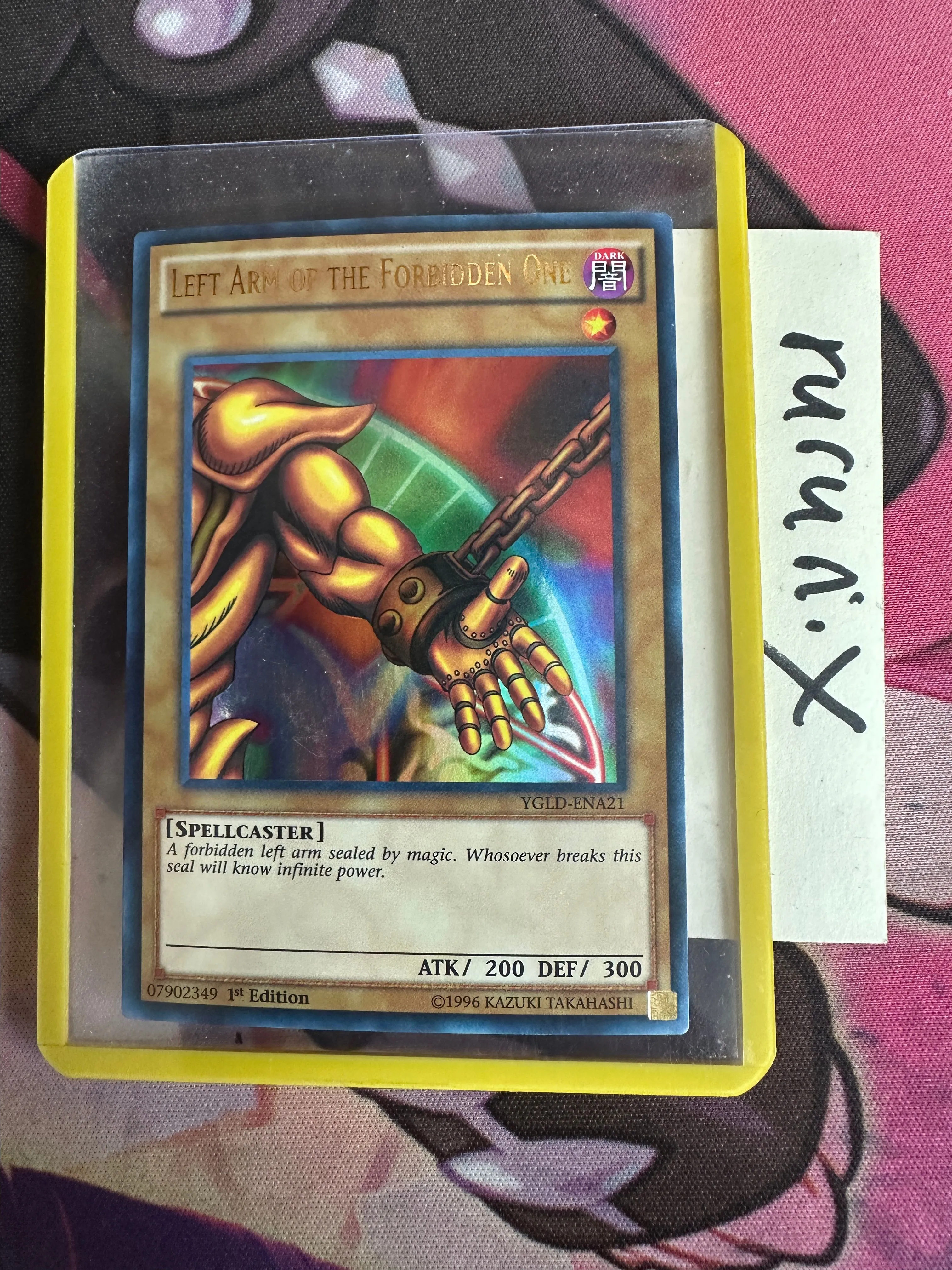 Left Arm of the Forbidden One - King of Games: Yugi's Legendary Decks [ULTRA RARE] [Near Mint] | Ozzie Collectables