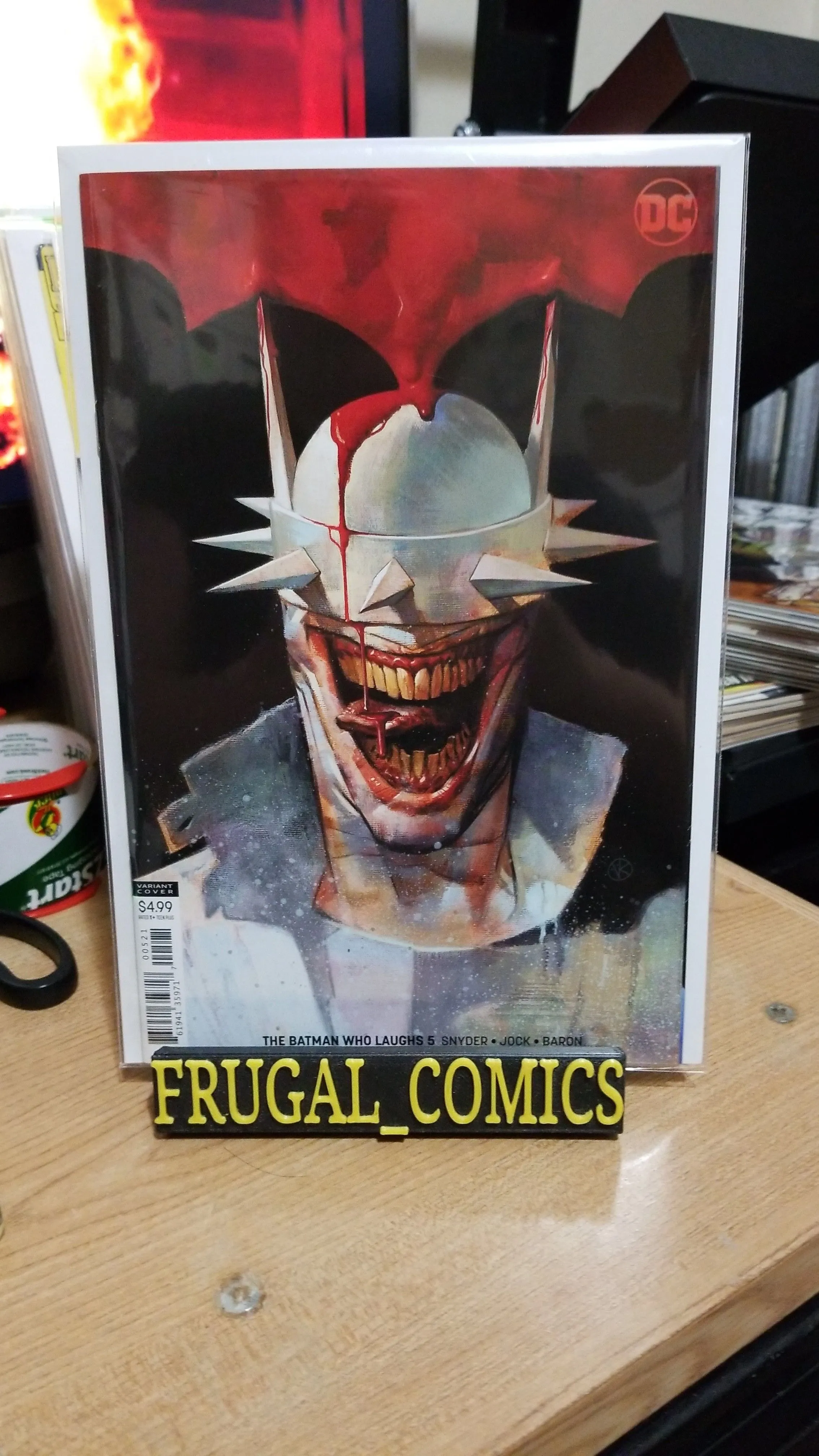 Product image for the Batman who Laughs #5 variant