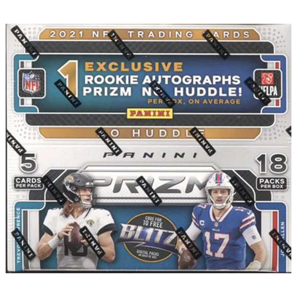 Product image for 2021 Panini Prizm No Huddle Hobby Box
