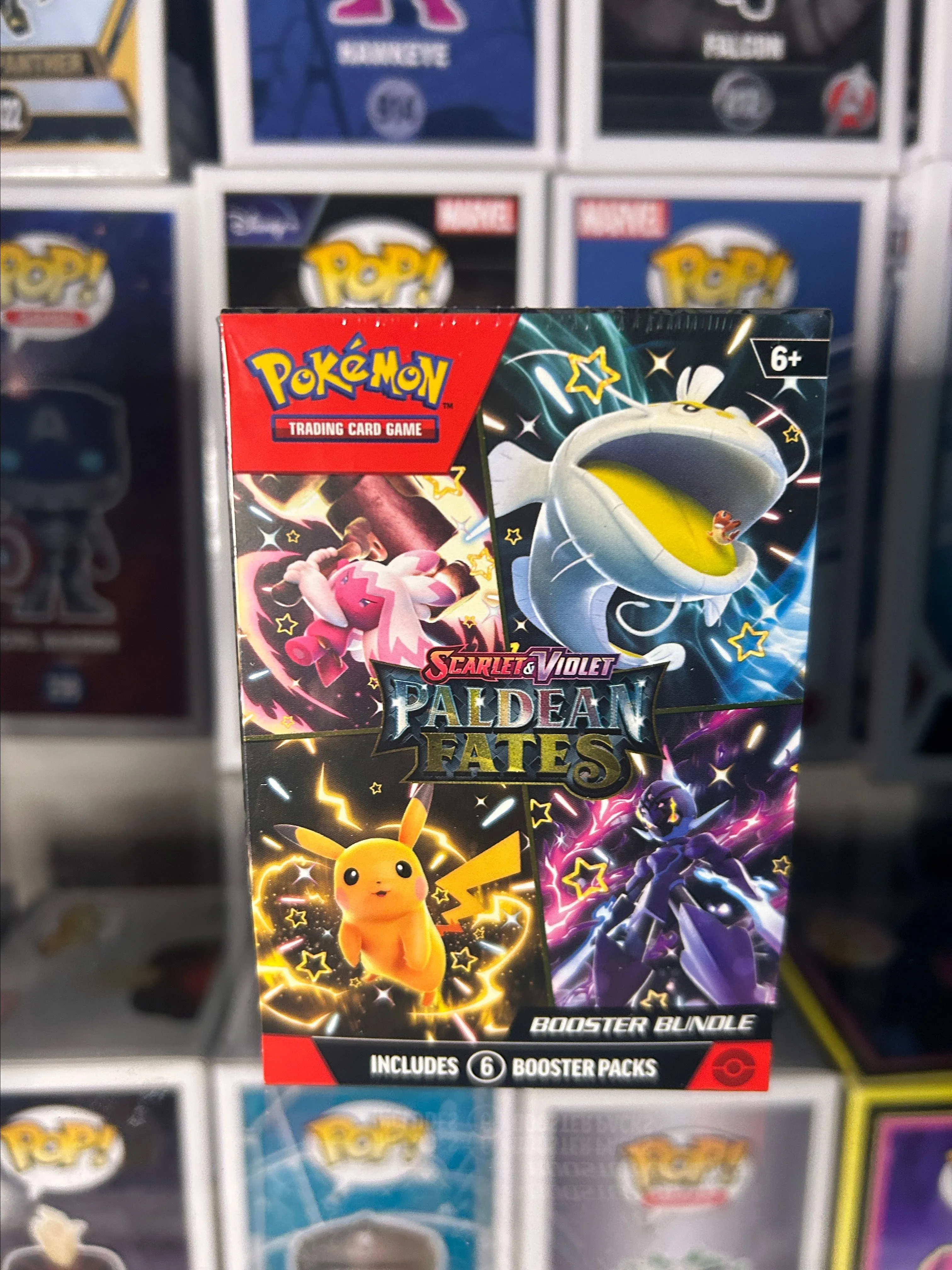 paldean fates 36 pack booster box Pokemon TCG: Paldean Fates Booster Pack: 36 Pack main image 0