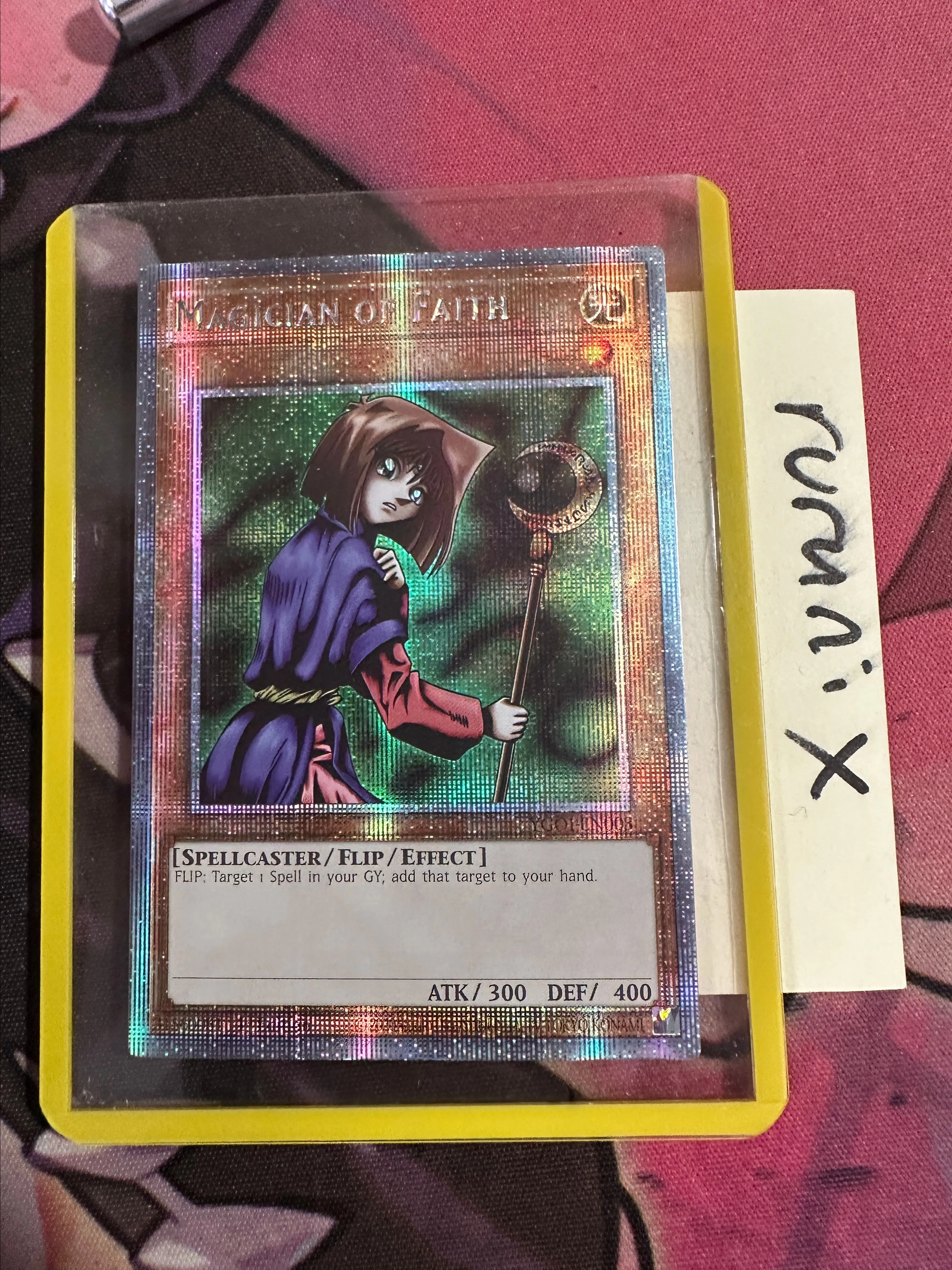 Yugioh Custom Card DIY Not-official Tea Gardner as Magician of Faith  Starlight Rare  Whatnot: Shop, Sell, Connect