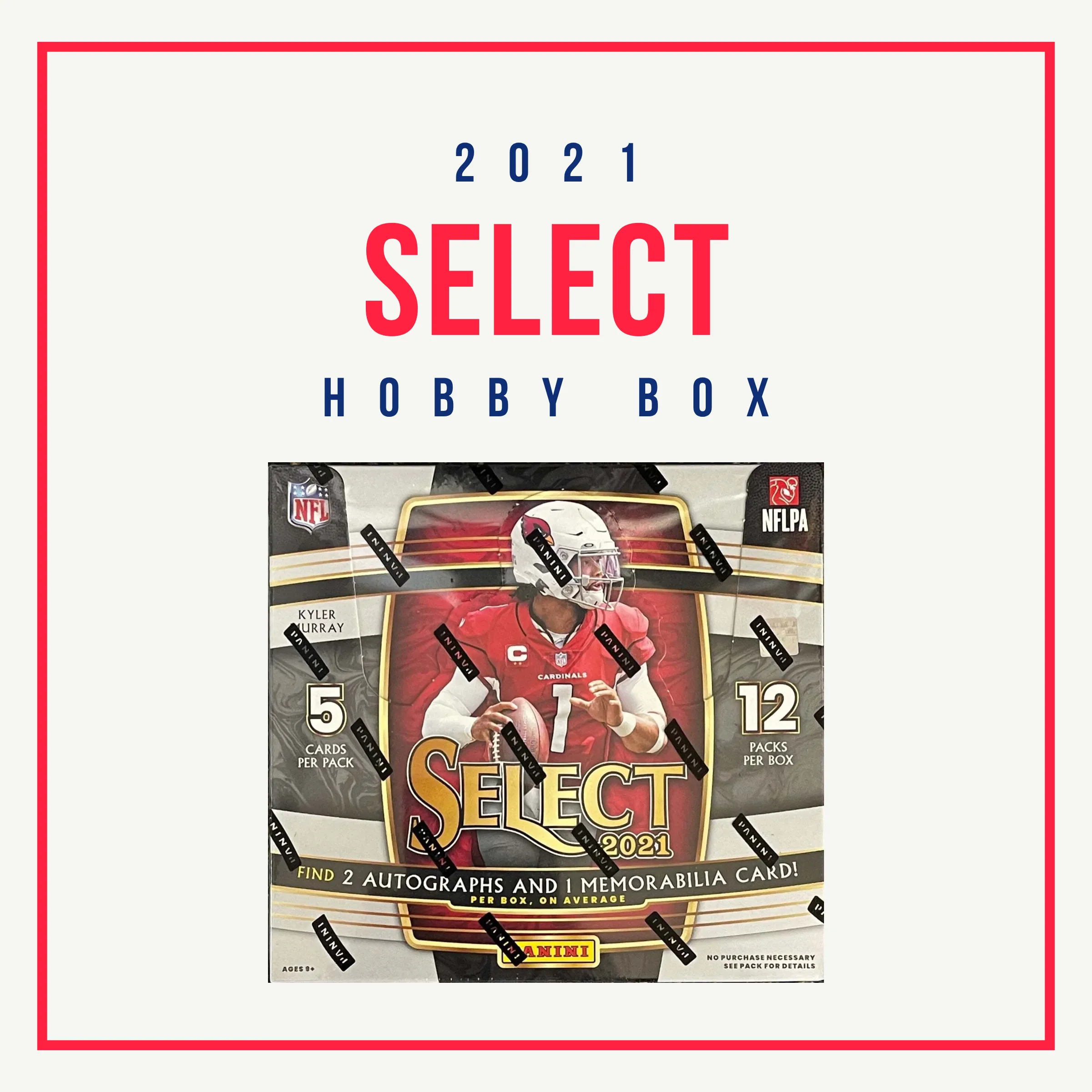 Product image for 2021 Panini Select Football Hobby Box