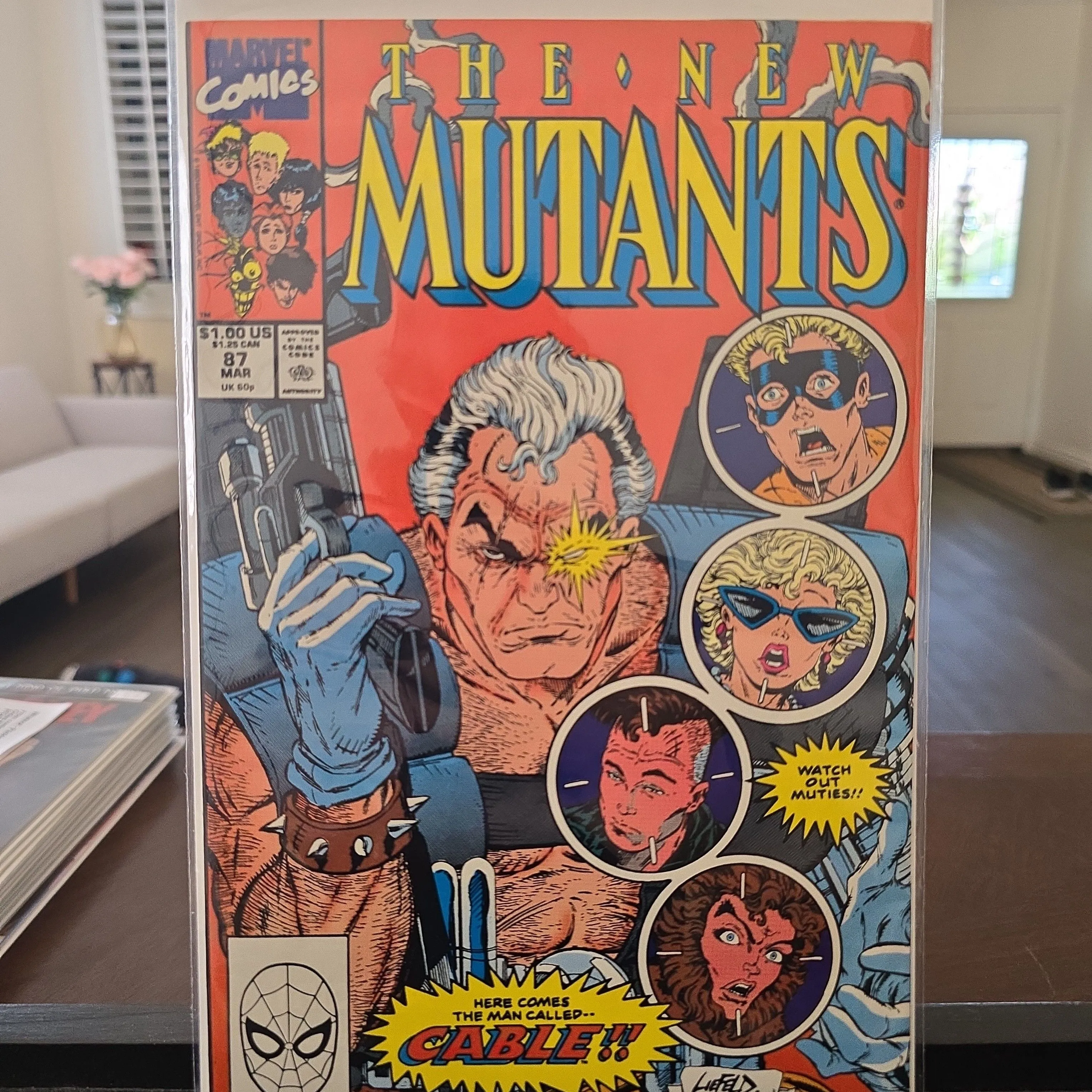 Product image for New Mutants #87 (Est Grade - 9.0/9.2)