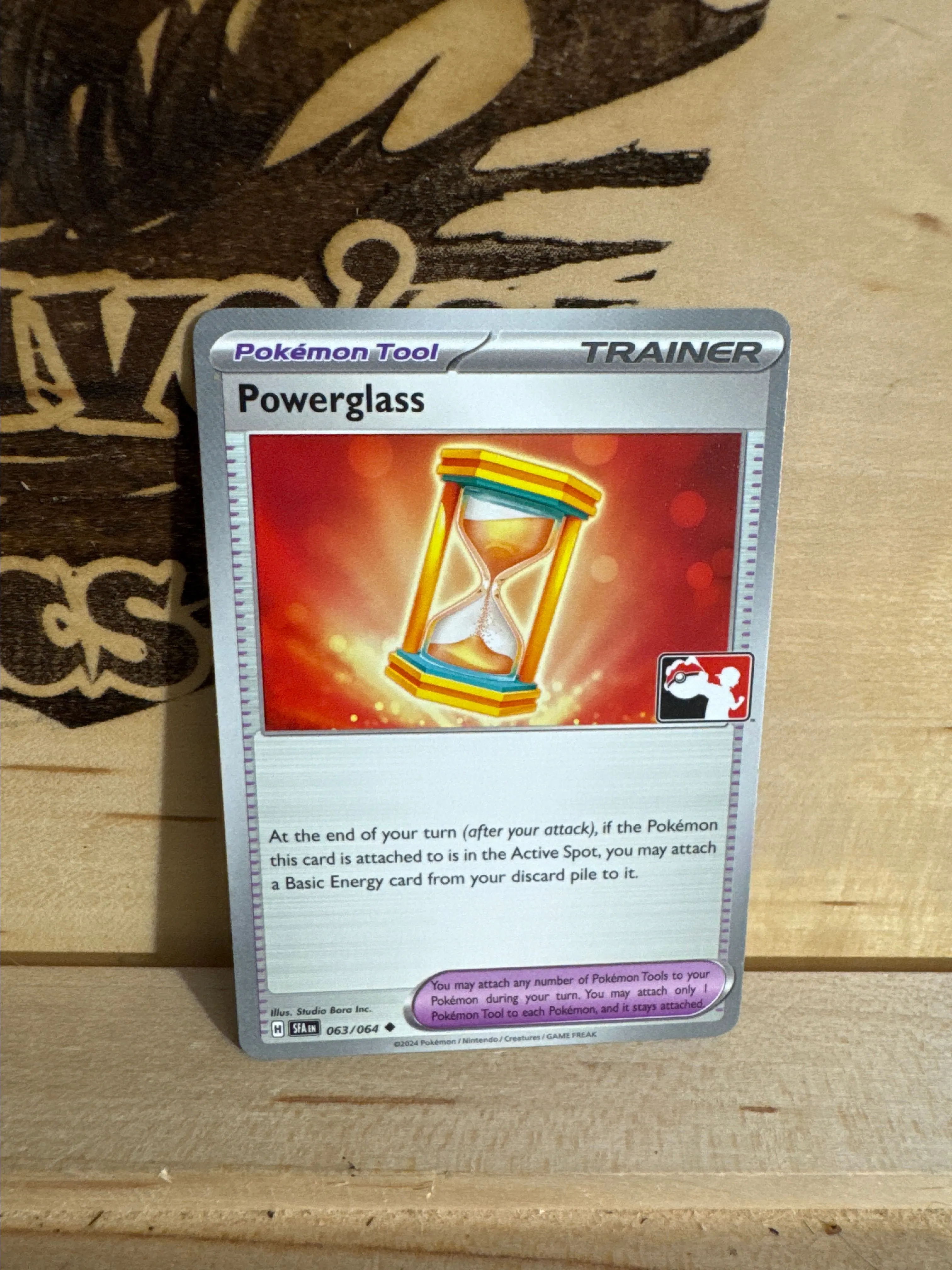Product image for Powerglass #63 Pokemon Shrouded Fable  Prize Pack