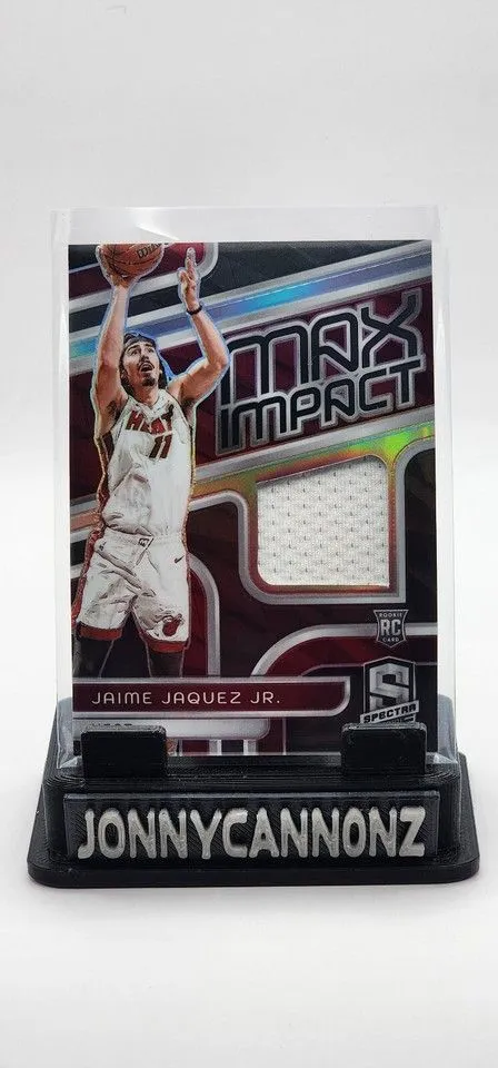 Product image for Jaime Jaquez Jr. Miami Heat RC 2024 Spectra Max Impact Patch 084/149