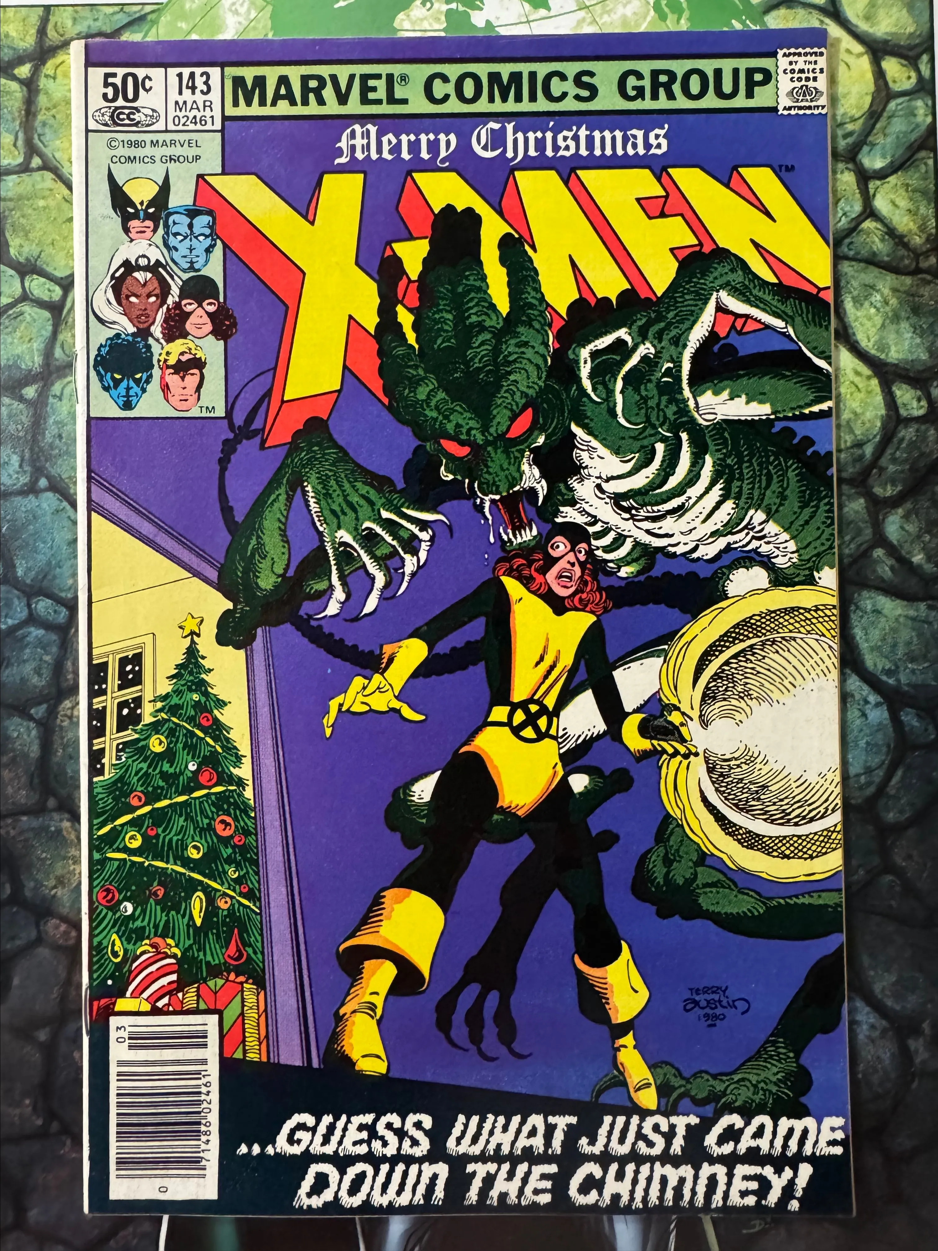 Product image for X-Men #143 (1981) – Kitty Pryde Solo vs. Demon! Last Claremont/Byrne Issue – FN/VF