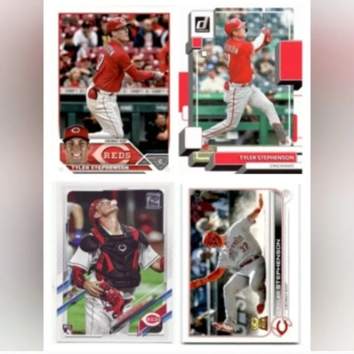 Product image for Tyler Stephenson ⚾ MLB Baseball Trading Cards Lot 🔥 Cincinnati Reds