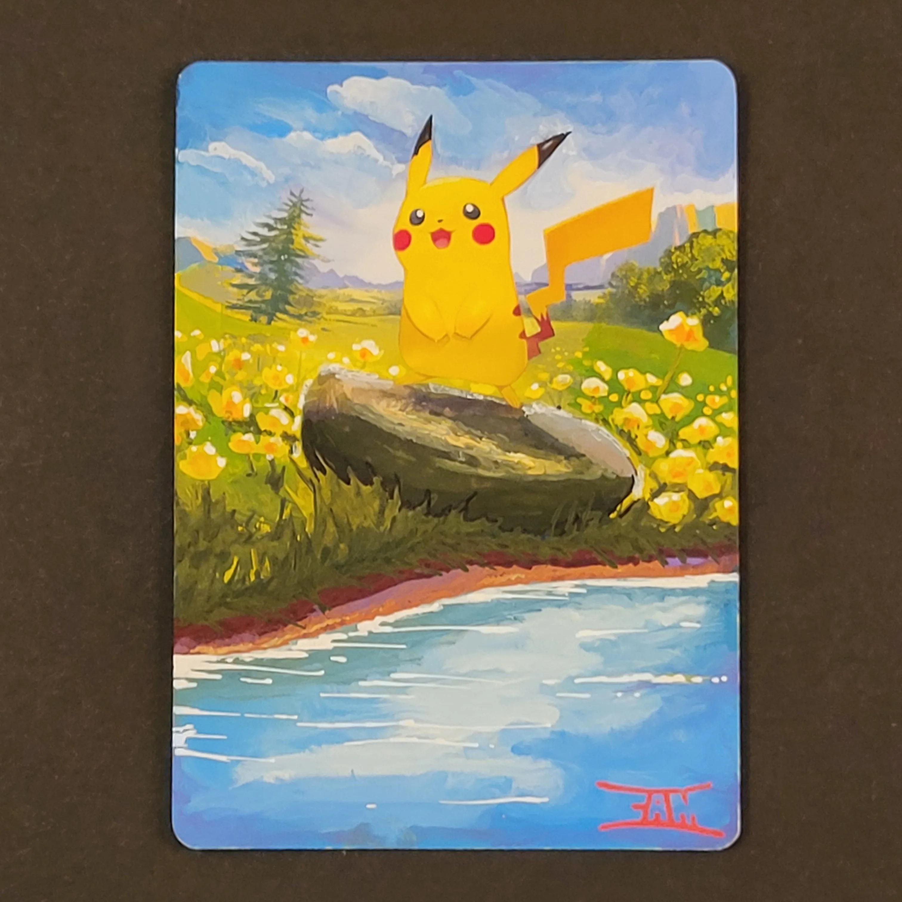 Product image for Pikachu Art Card