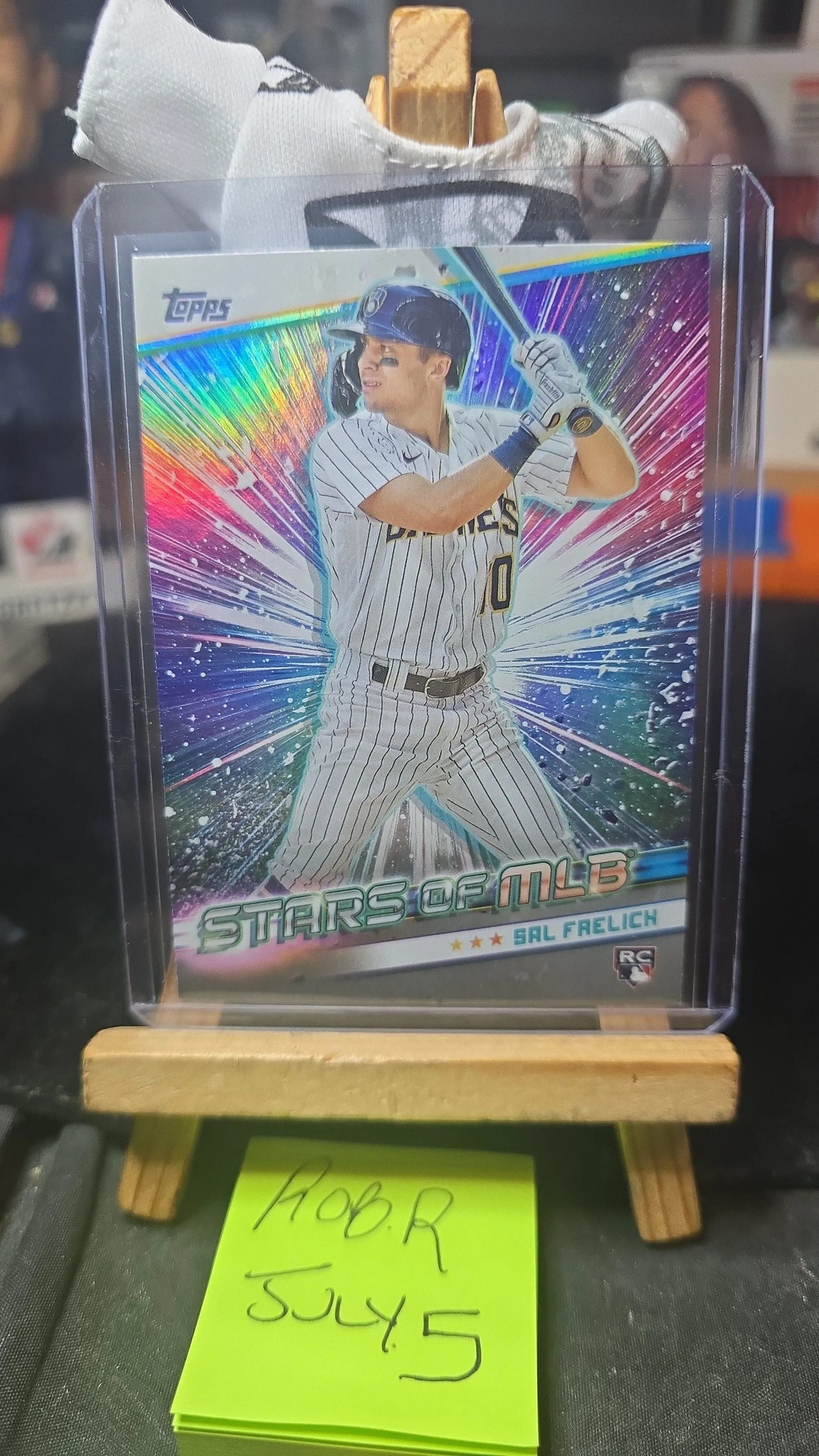 Product image for 2024 topps stars of the MLB SAL FRELICK RC