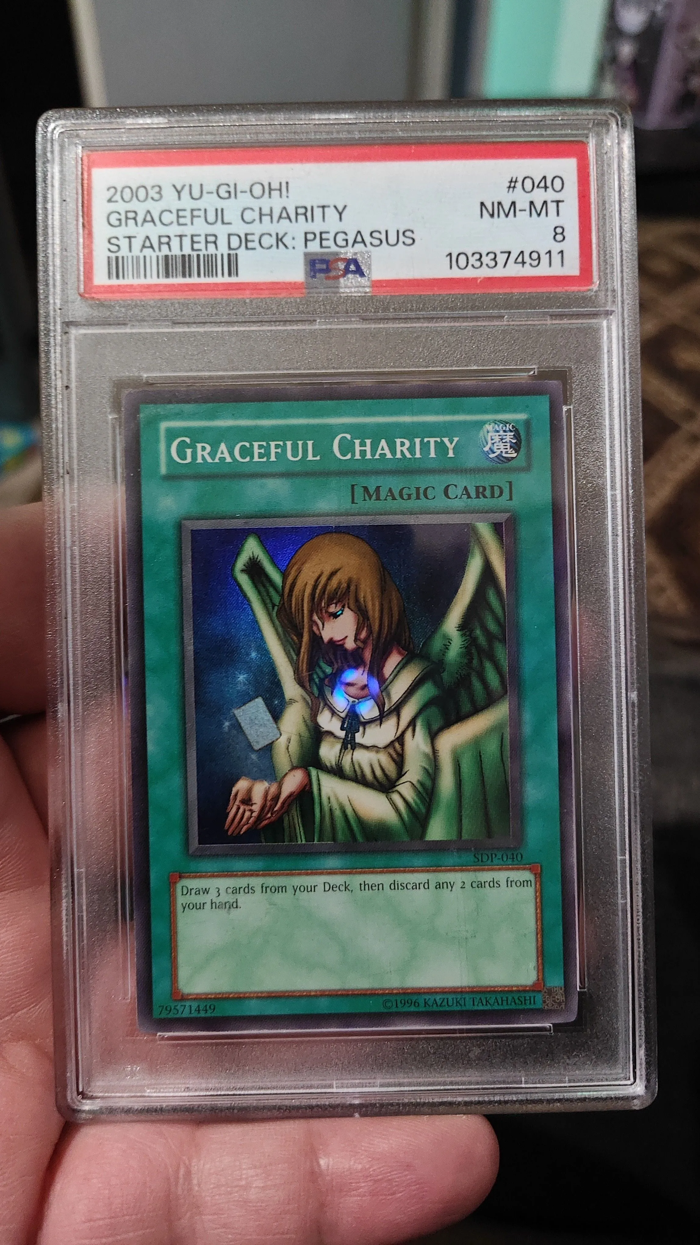 PSA 8 graceful charity  Whatnot: Shop, Sell, Connect