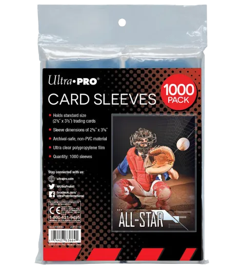 Image du produit pour Ultra PRO 1000 Sleeves